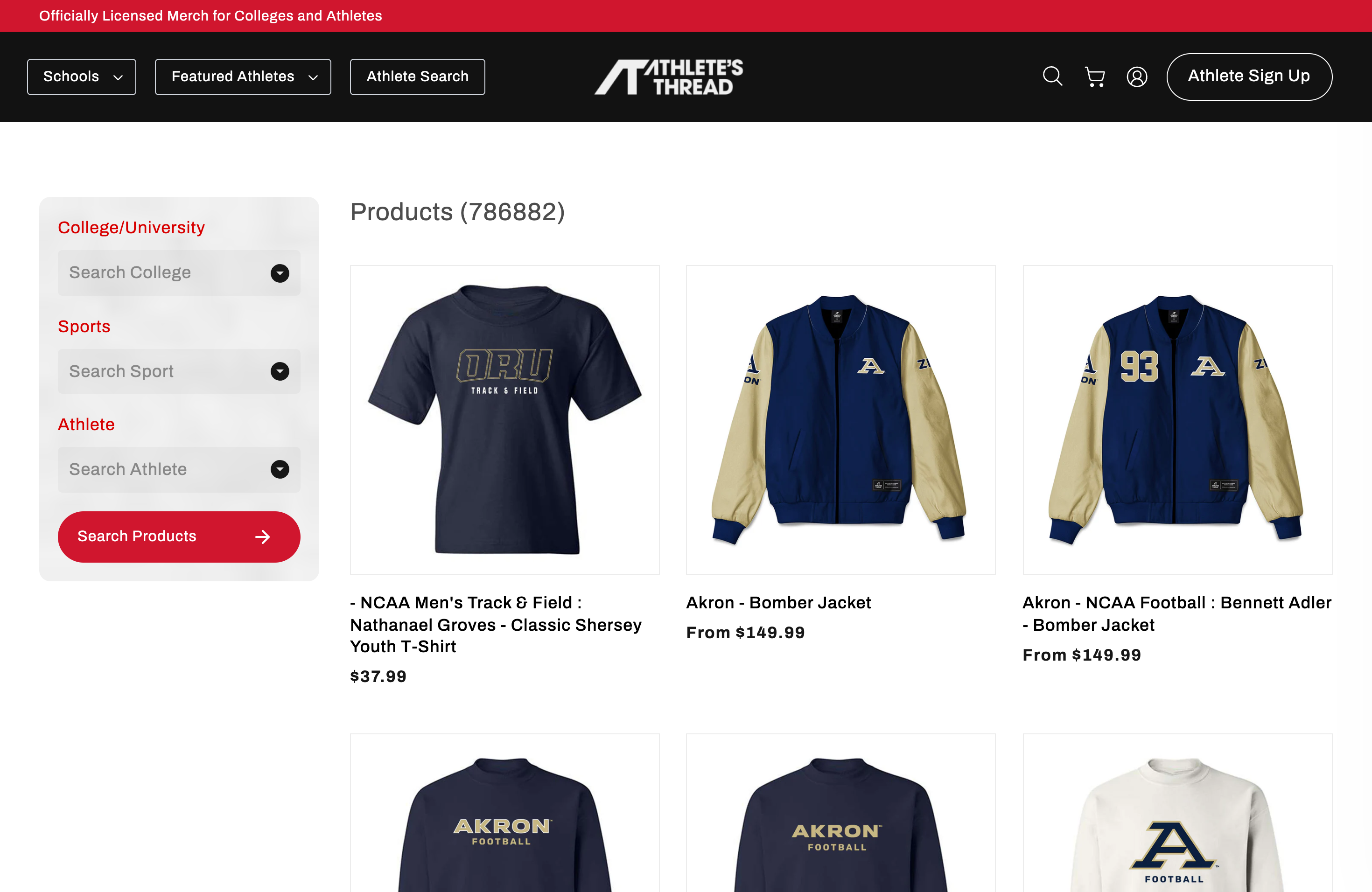 Athlete's Thread screenshot 2