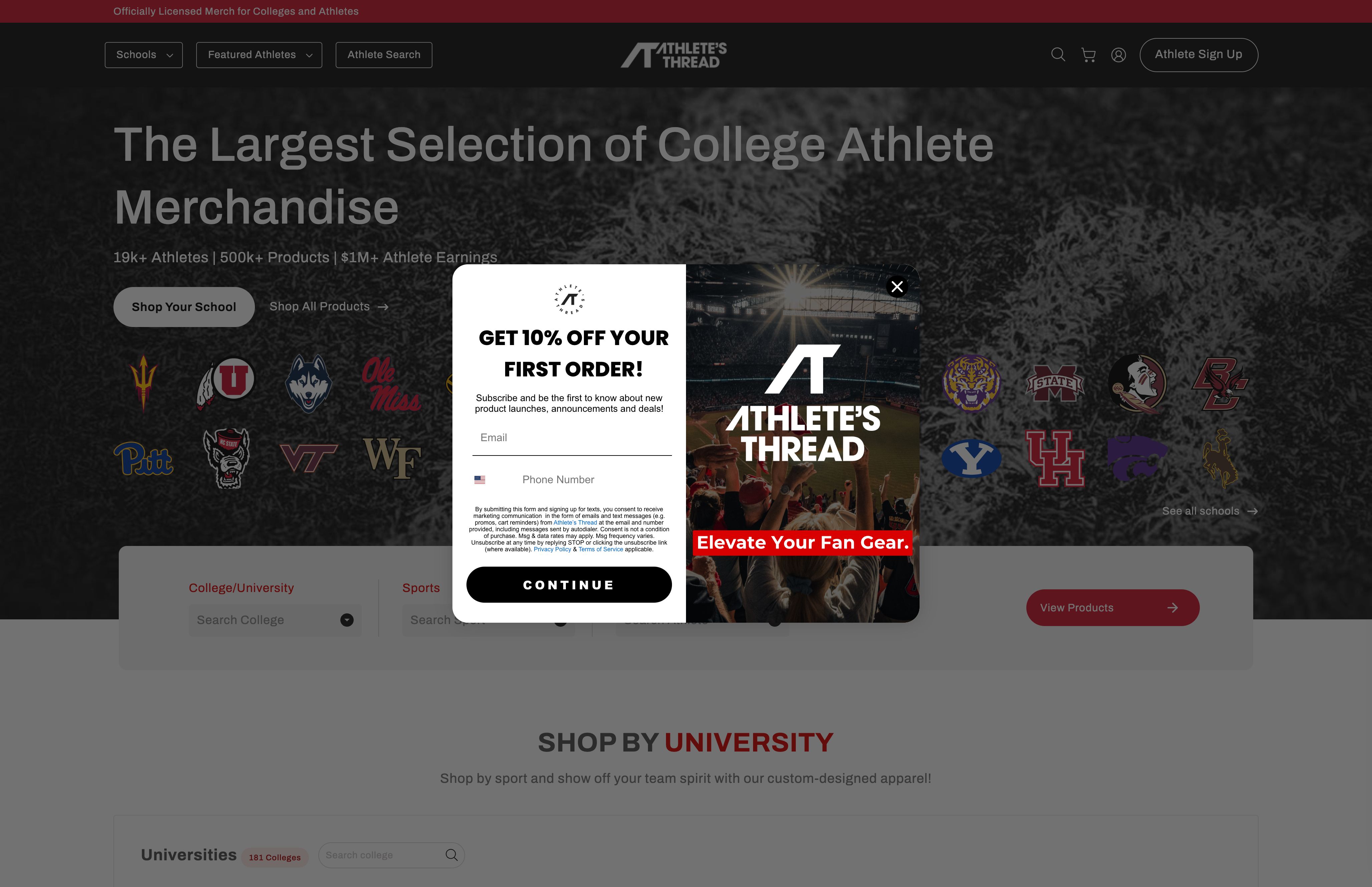 Athlete's Thread screenshot 4