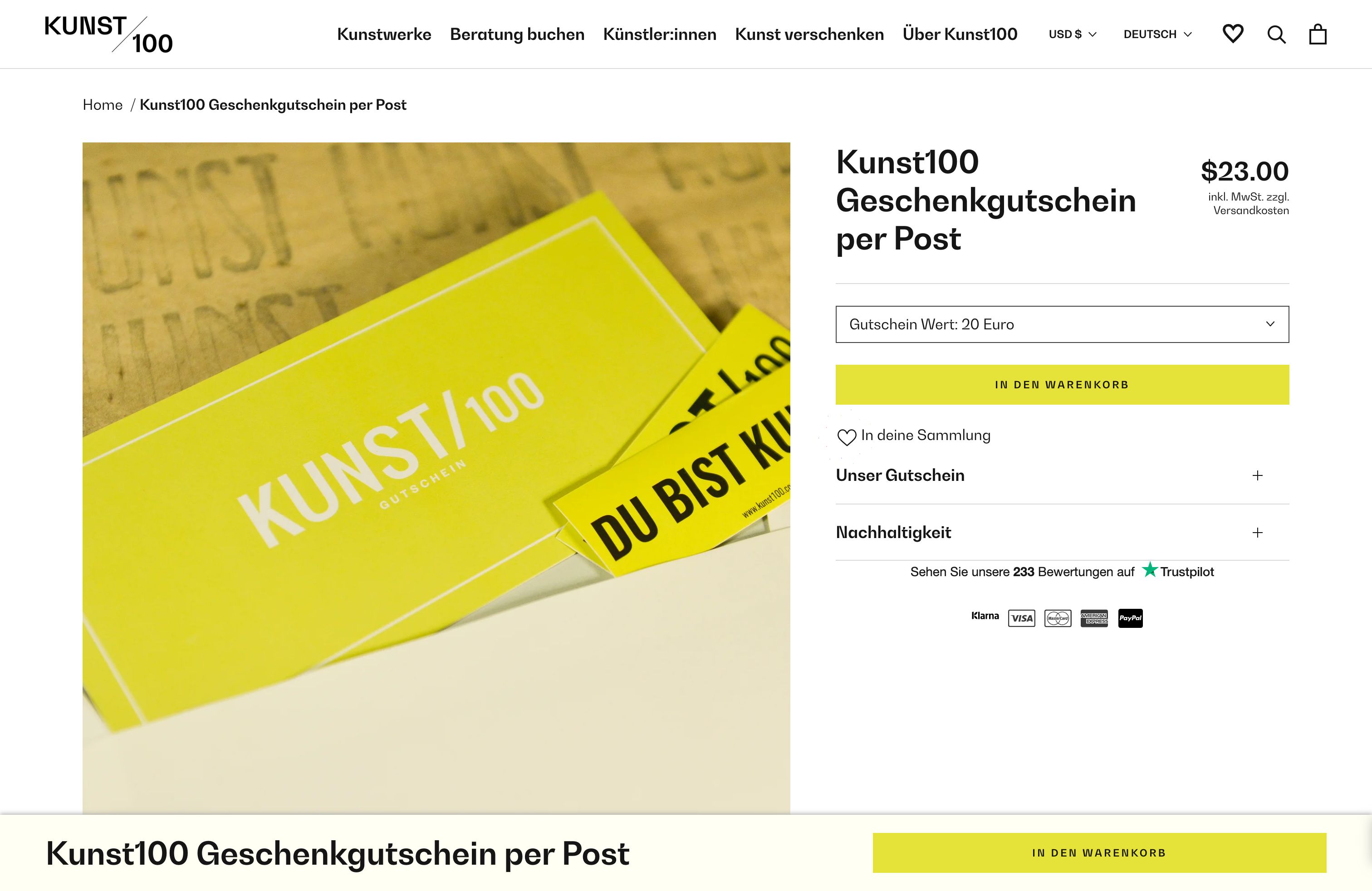 Kunst100 screenshot 3