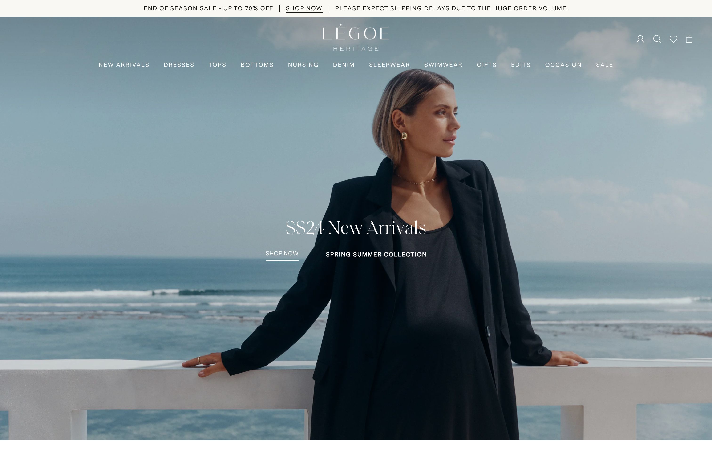 Shopify Fashion Design & Development for Legoe Heritage screenshot 7