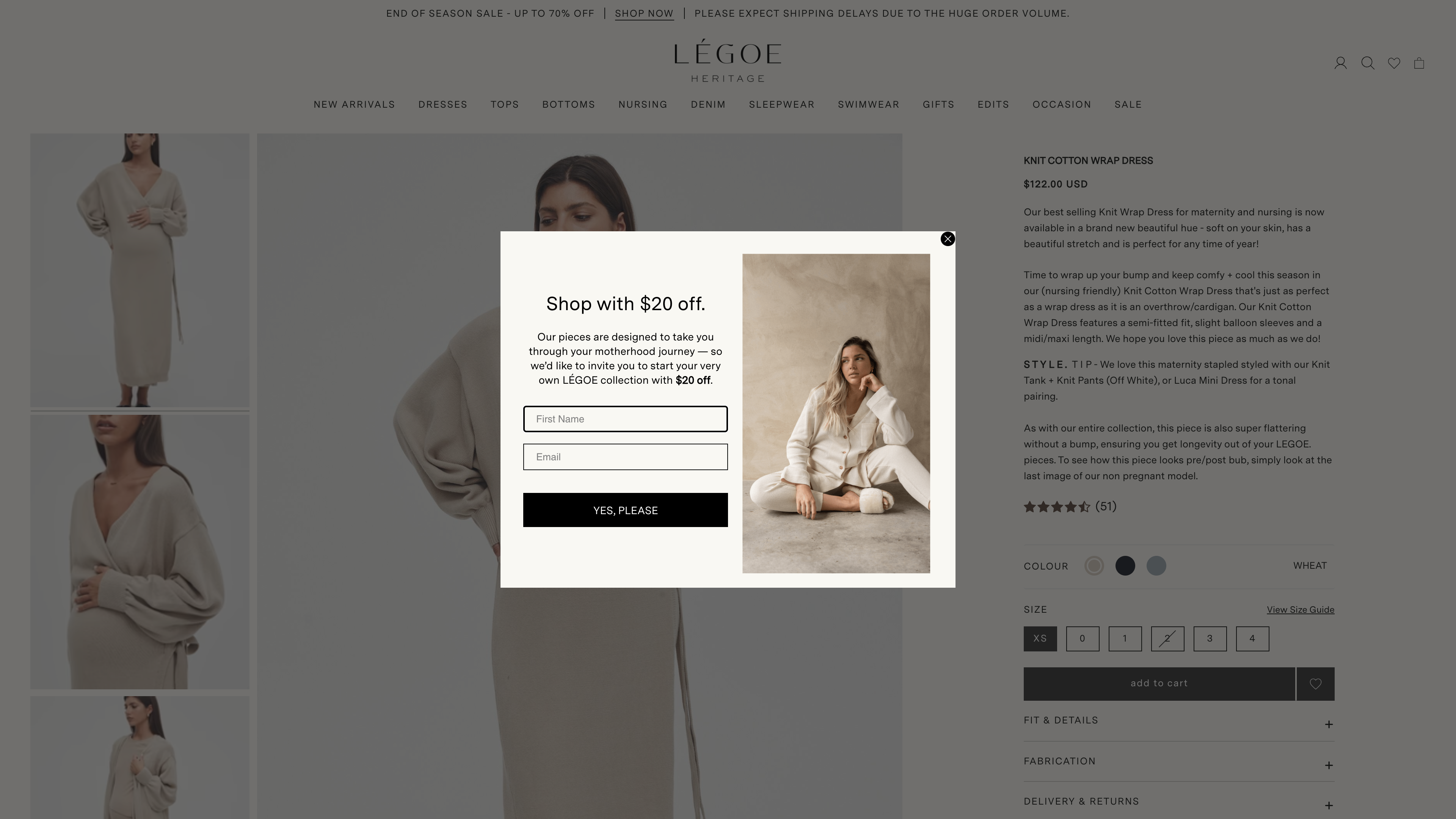 Shopify Fashion Design & Development for Legoe Heritage screenshot 5