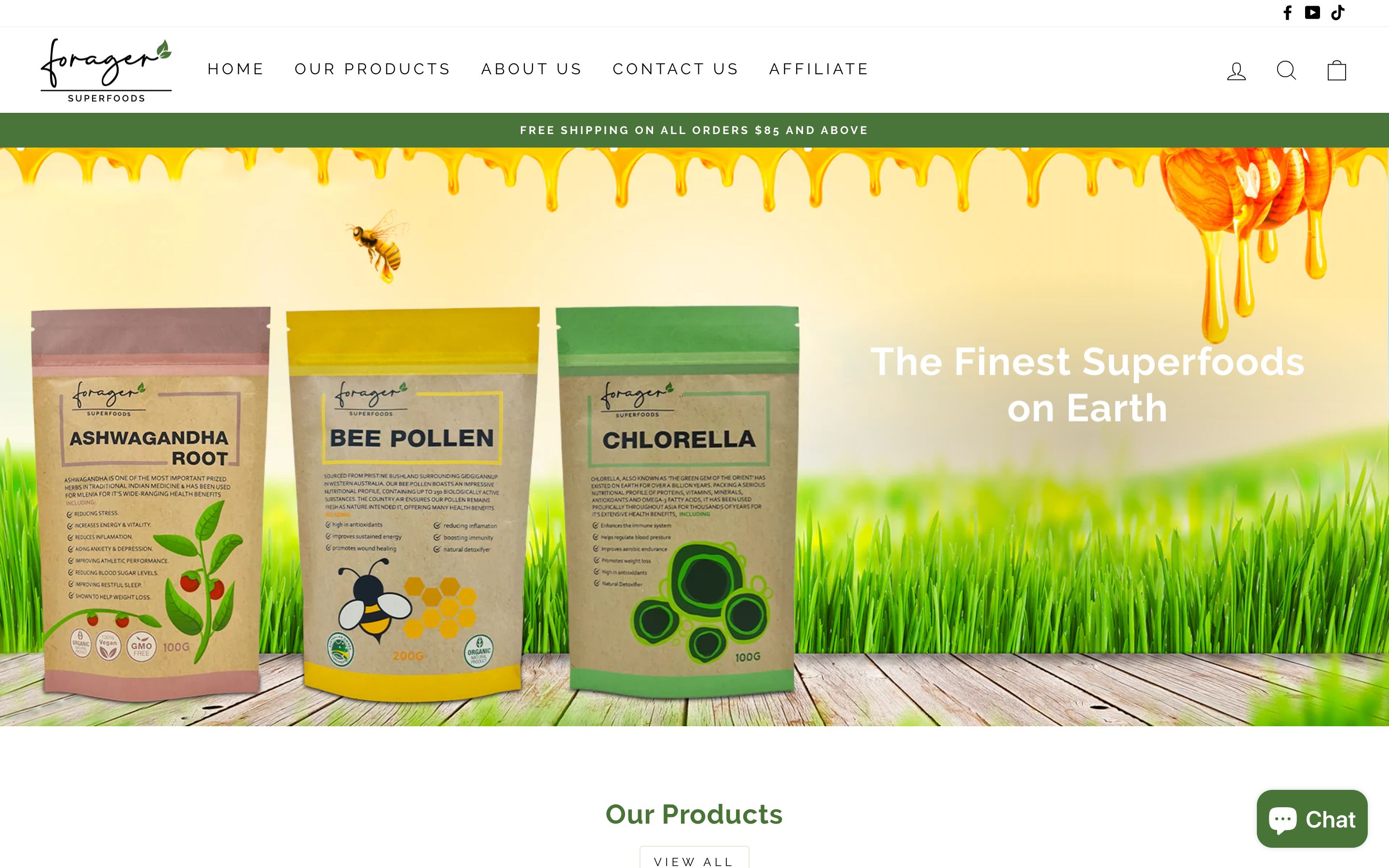 Australlian Branded Organic Superfoods Niche specific Store screenshot 6