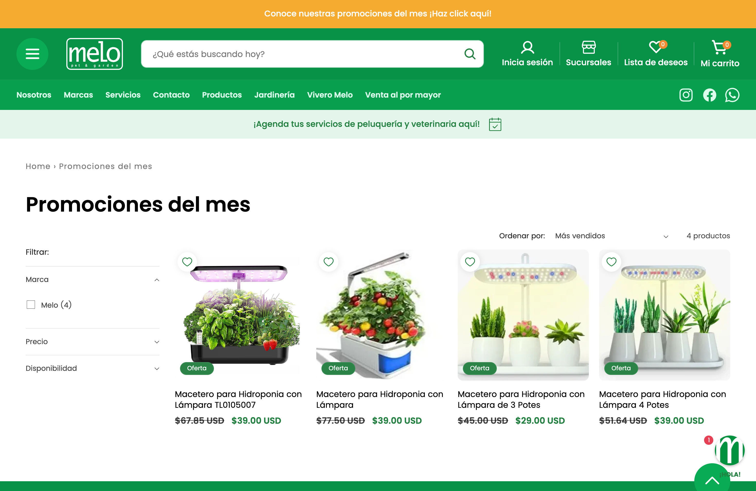 Comprehensive Migration and Redesign for MELO Pet & Garden