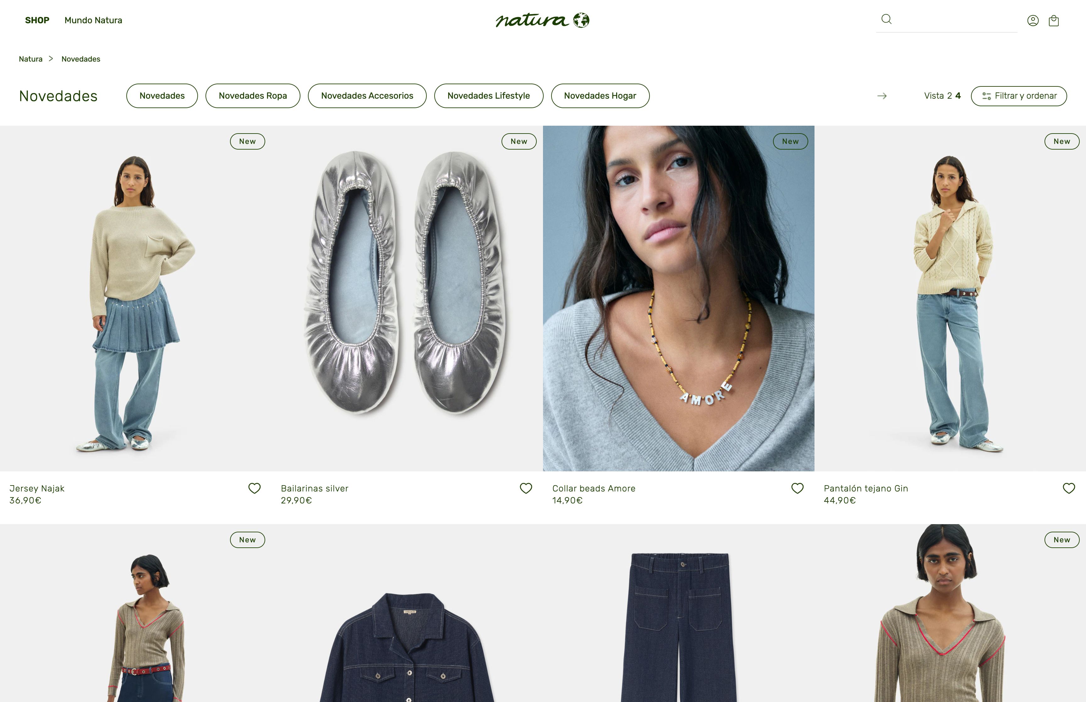 Natura selección screenshot 5