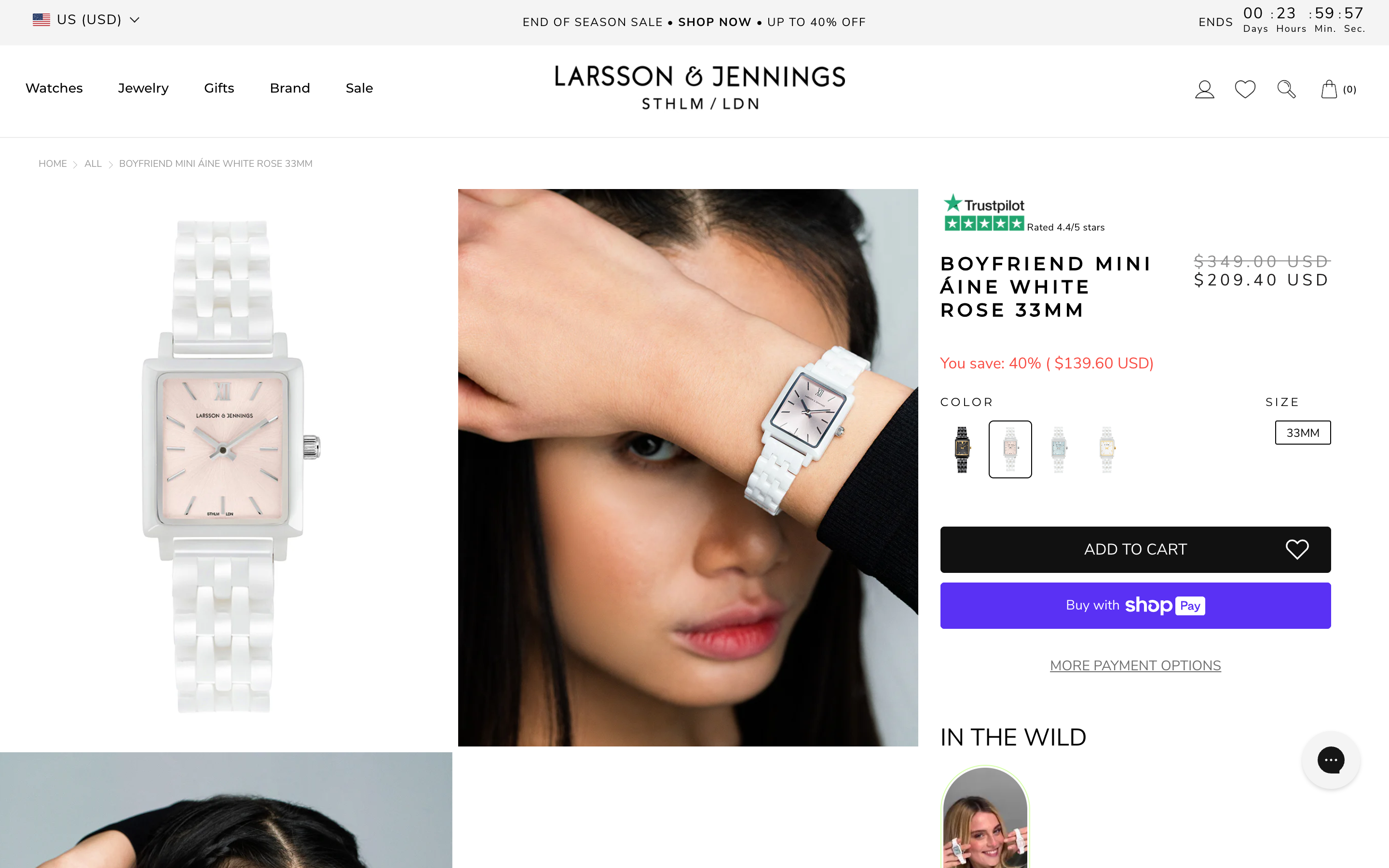 Store setup with Custom Design Implementation screenshot 5