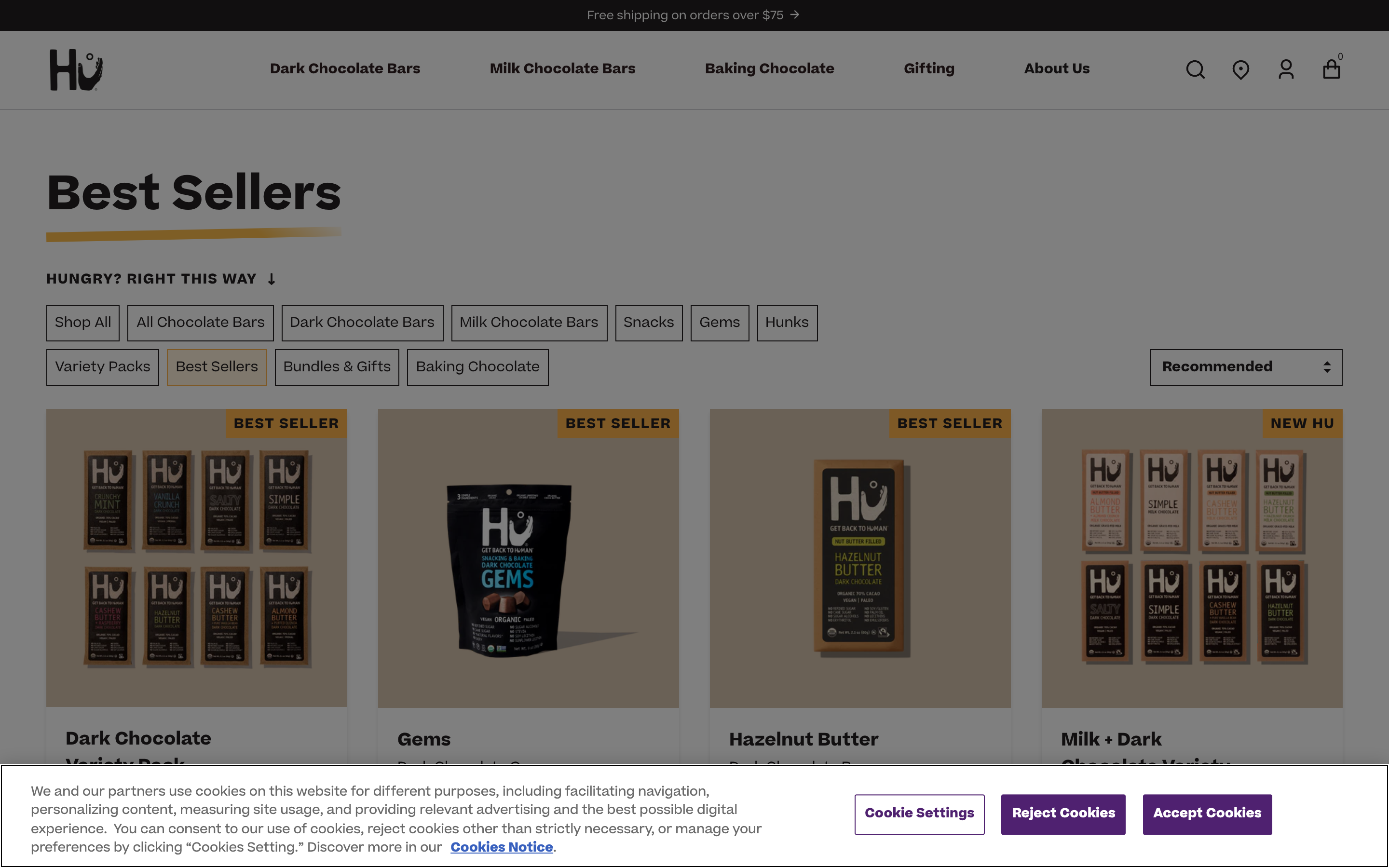 Hu Kitchen screenshot