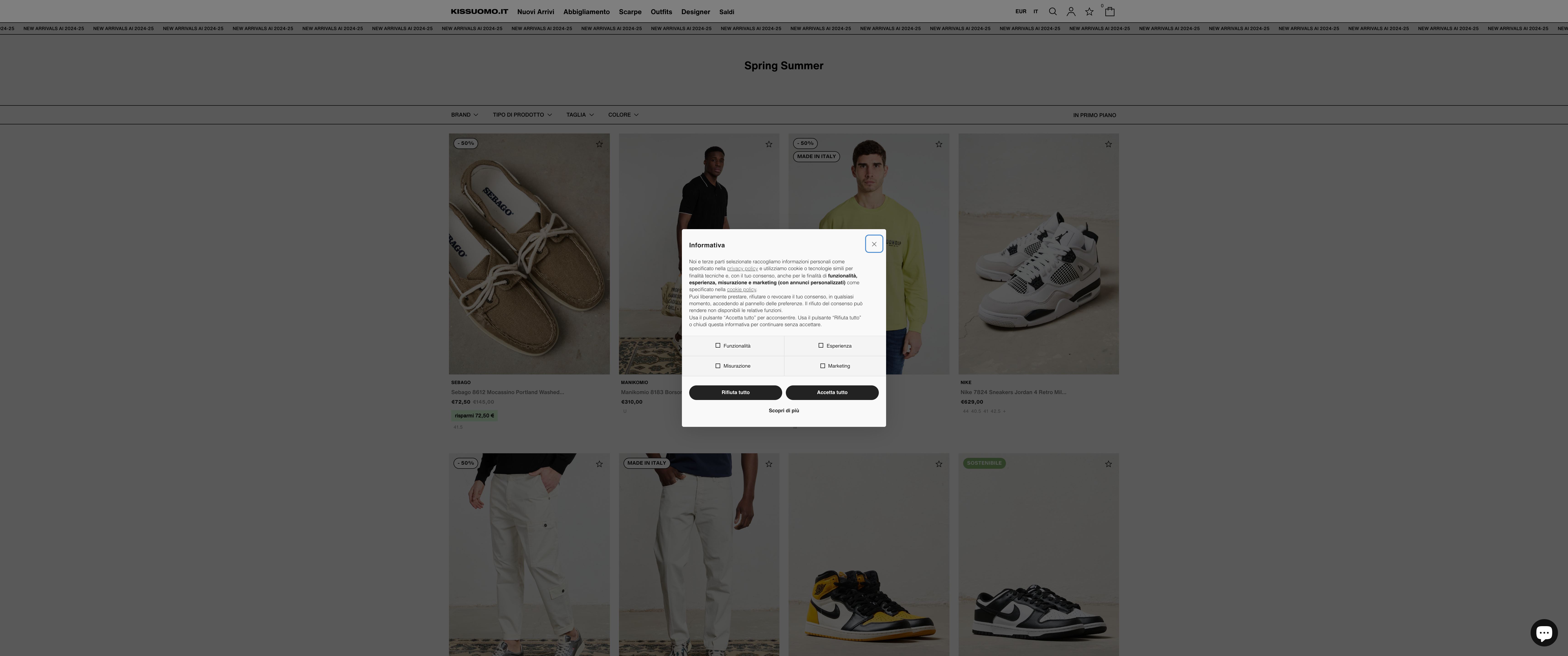 Kissuomo.it screenshot 2