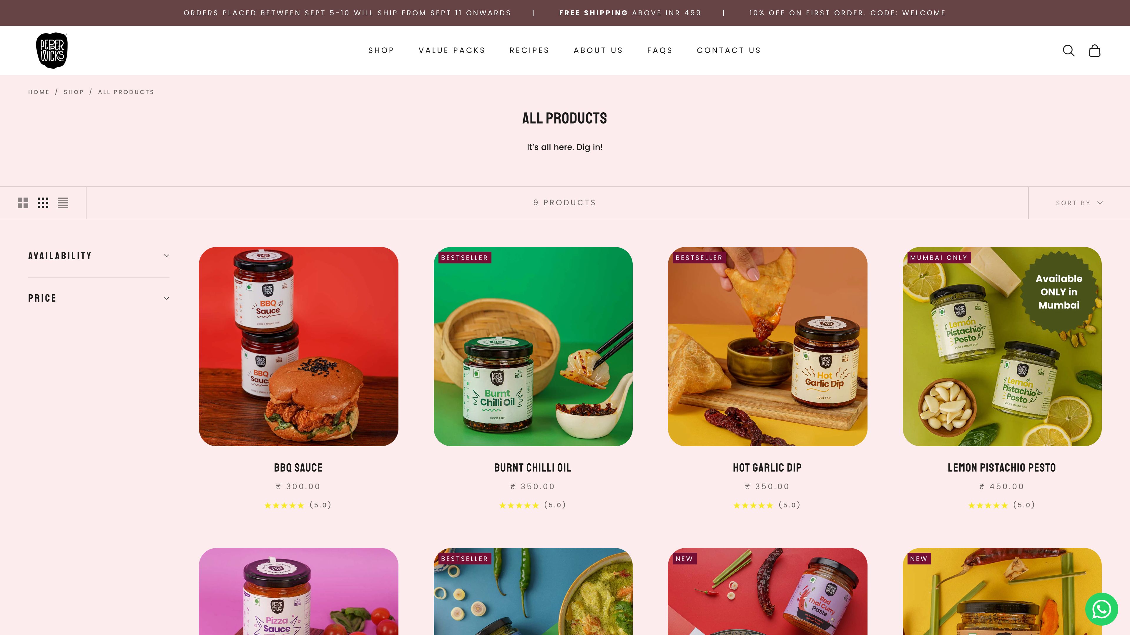 Pepperwicks | Fun, Fresh and Flavourful Condiments Brand screenshot 3