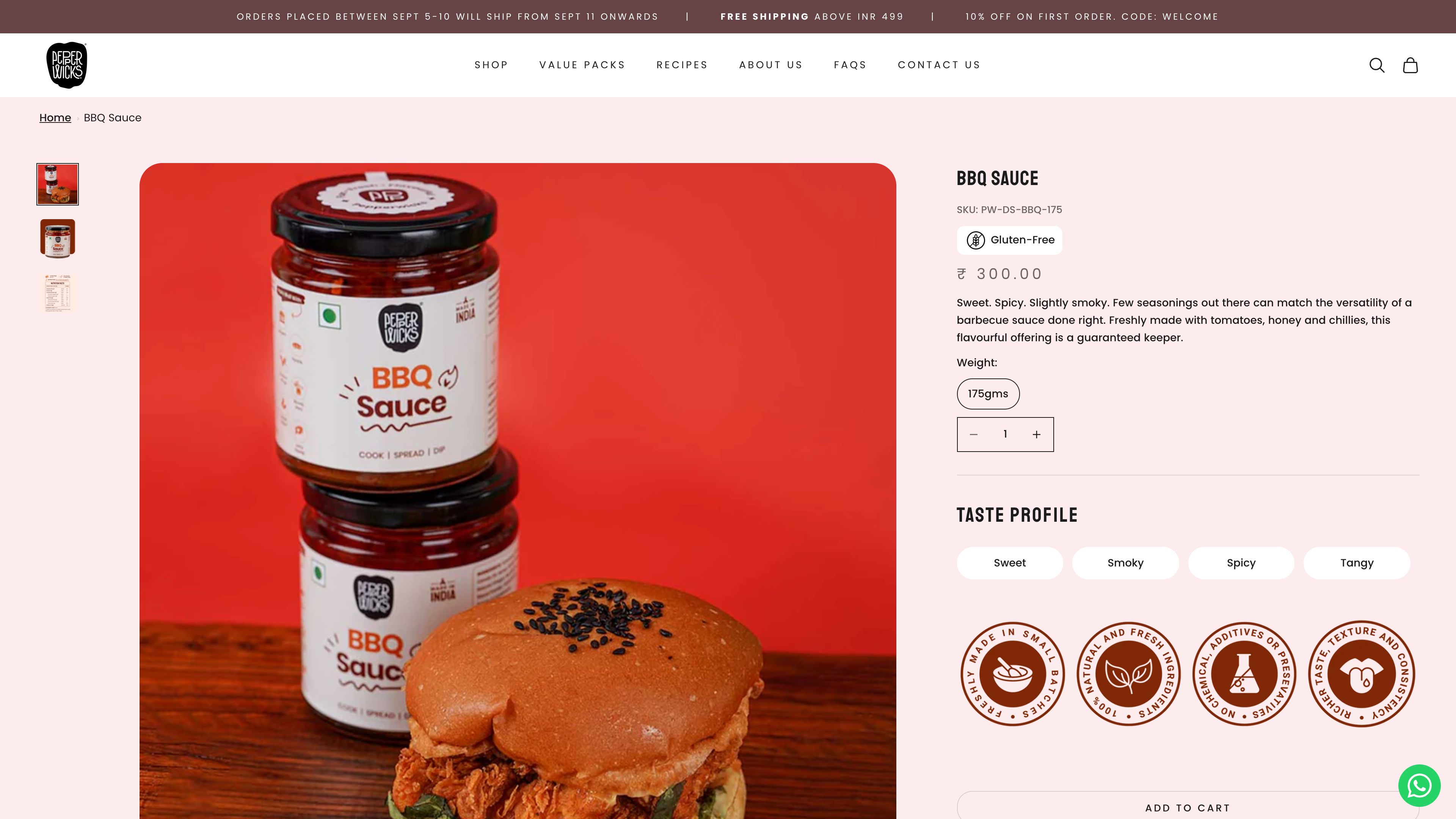 Pepperwicks | Fun, Fresh and Flavourful Condiments Brand screenshot 2