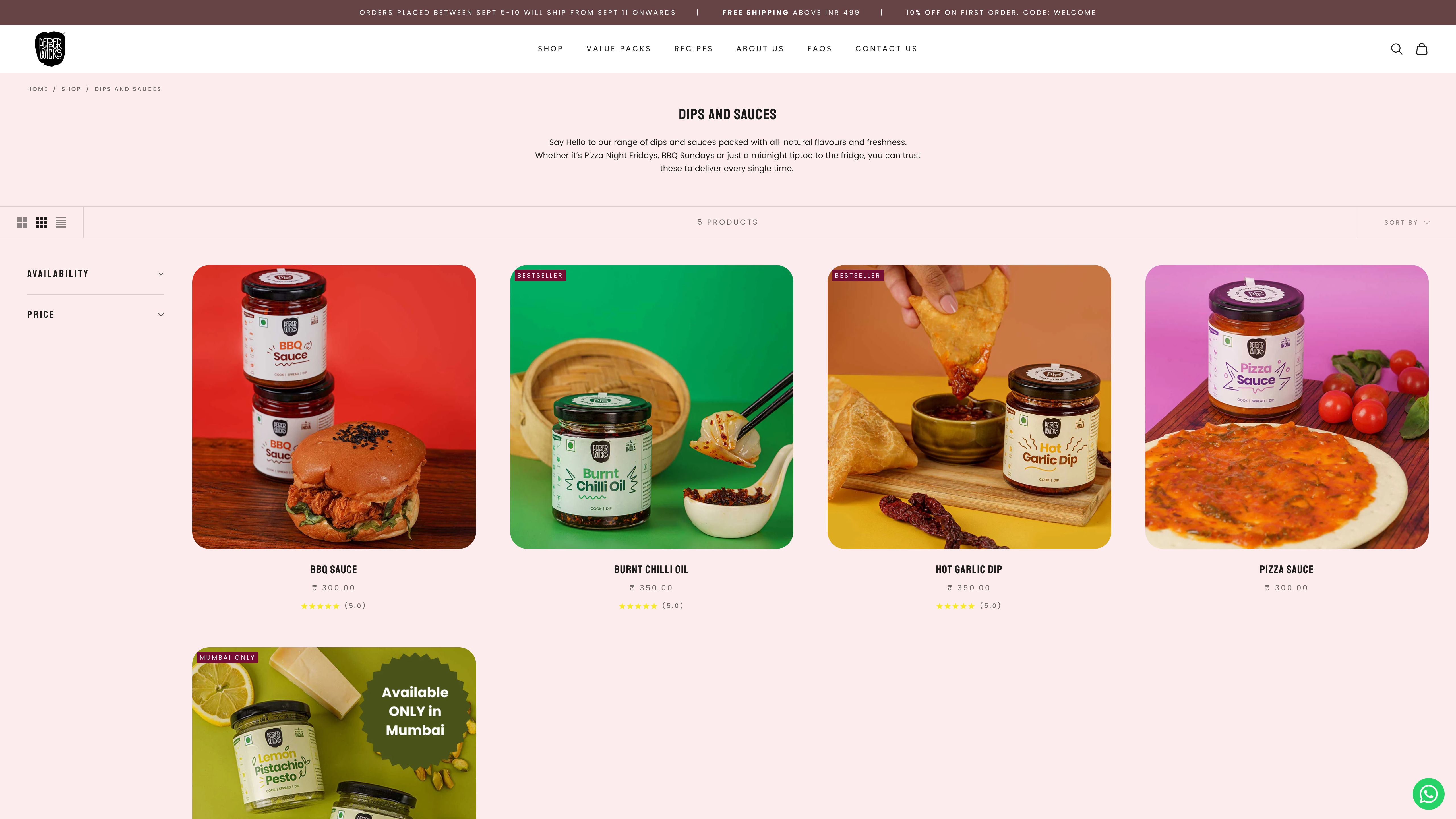 Pepperwicks | Fun, Fresh and Flavourful Condiments Brand screenshot 4