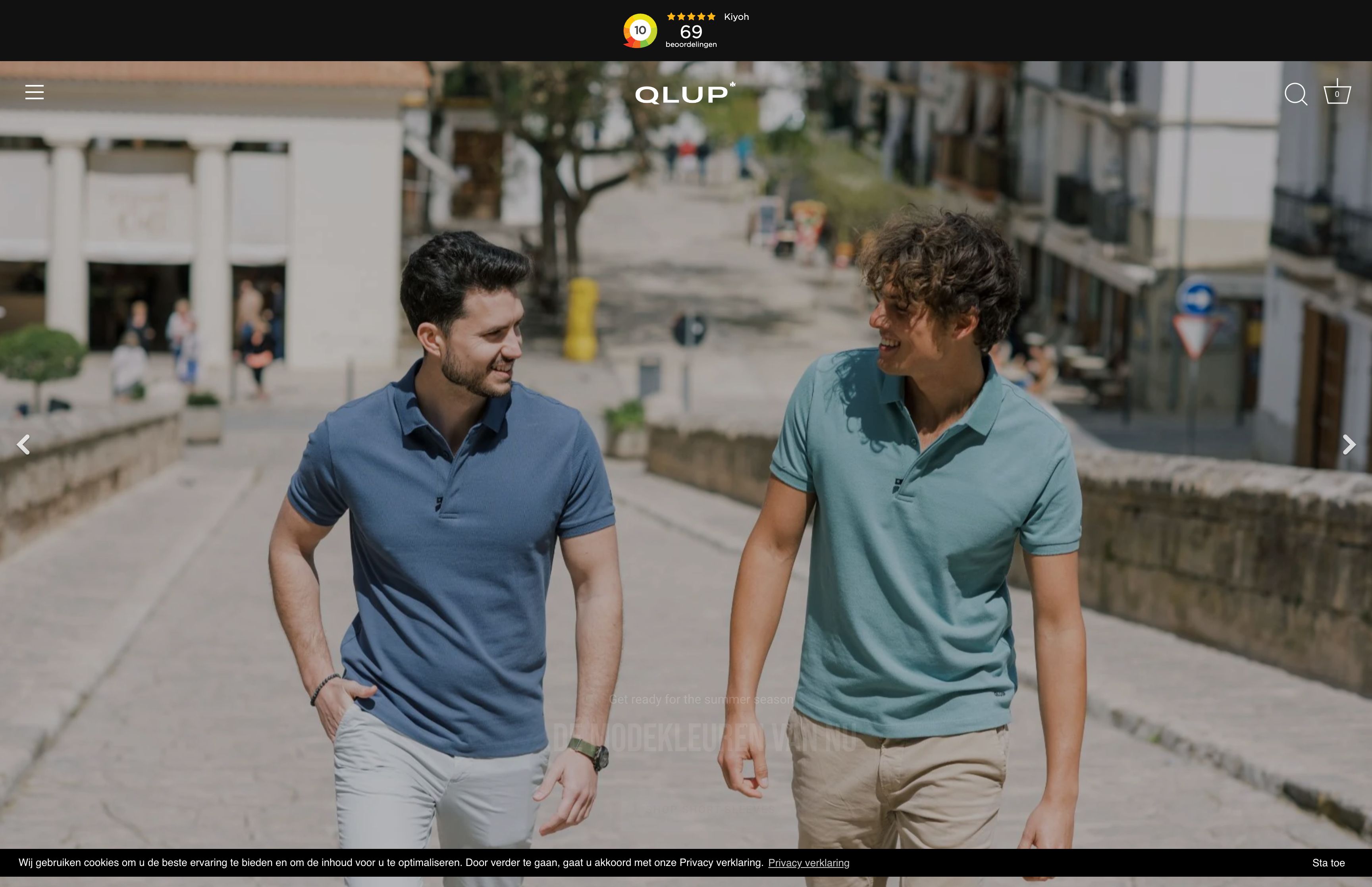 Webshop QLUP of Kings screenshot 6