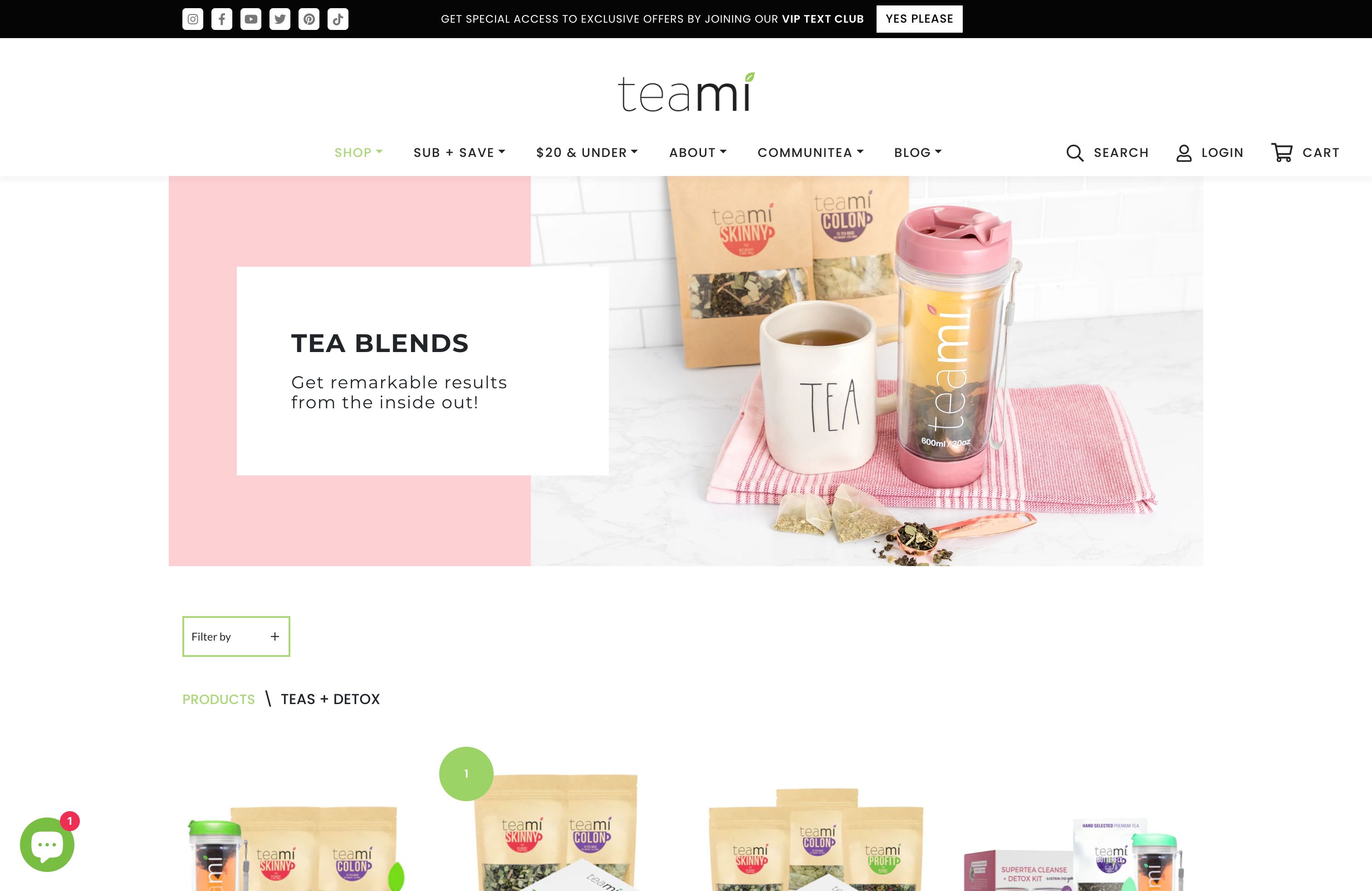 Teamiblends screenshot 6