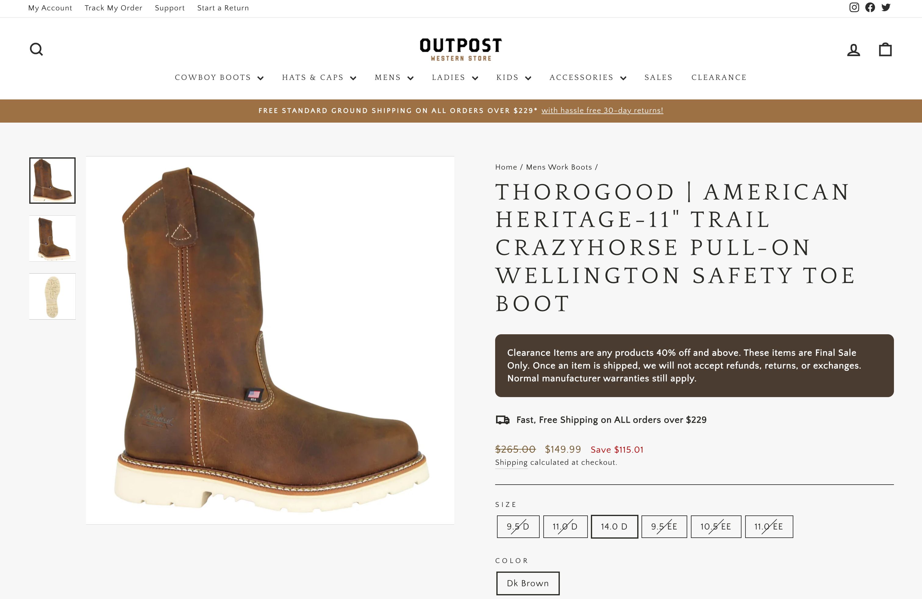 Outpost Western Store screenshot 4