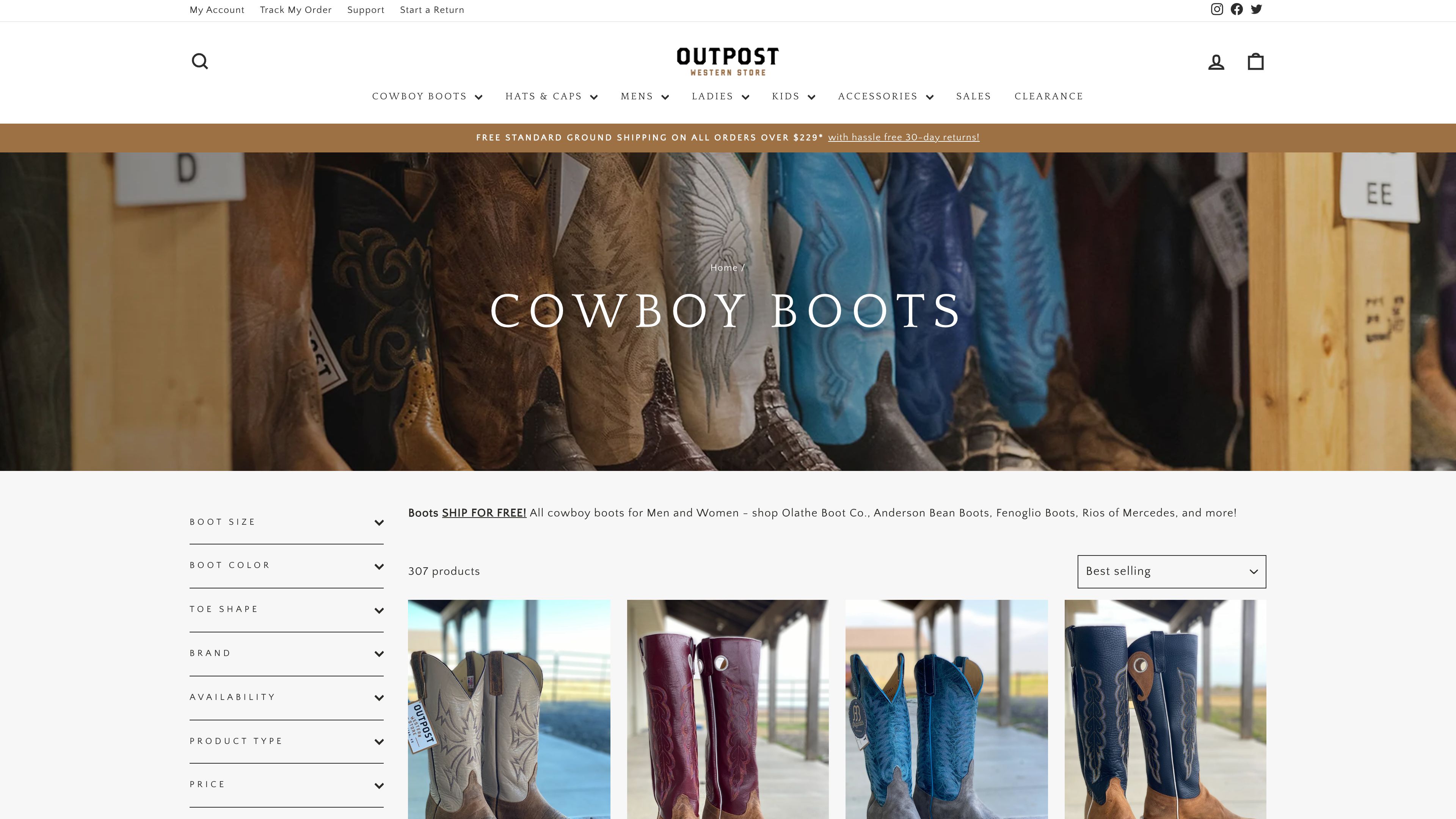 Outpost Western Store screenshot 2