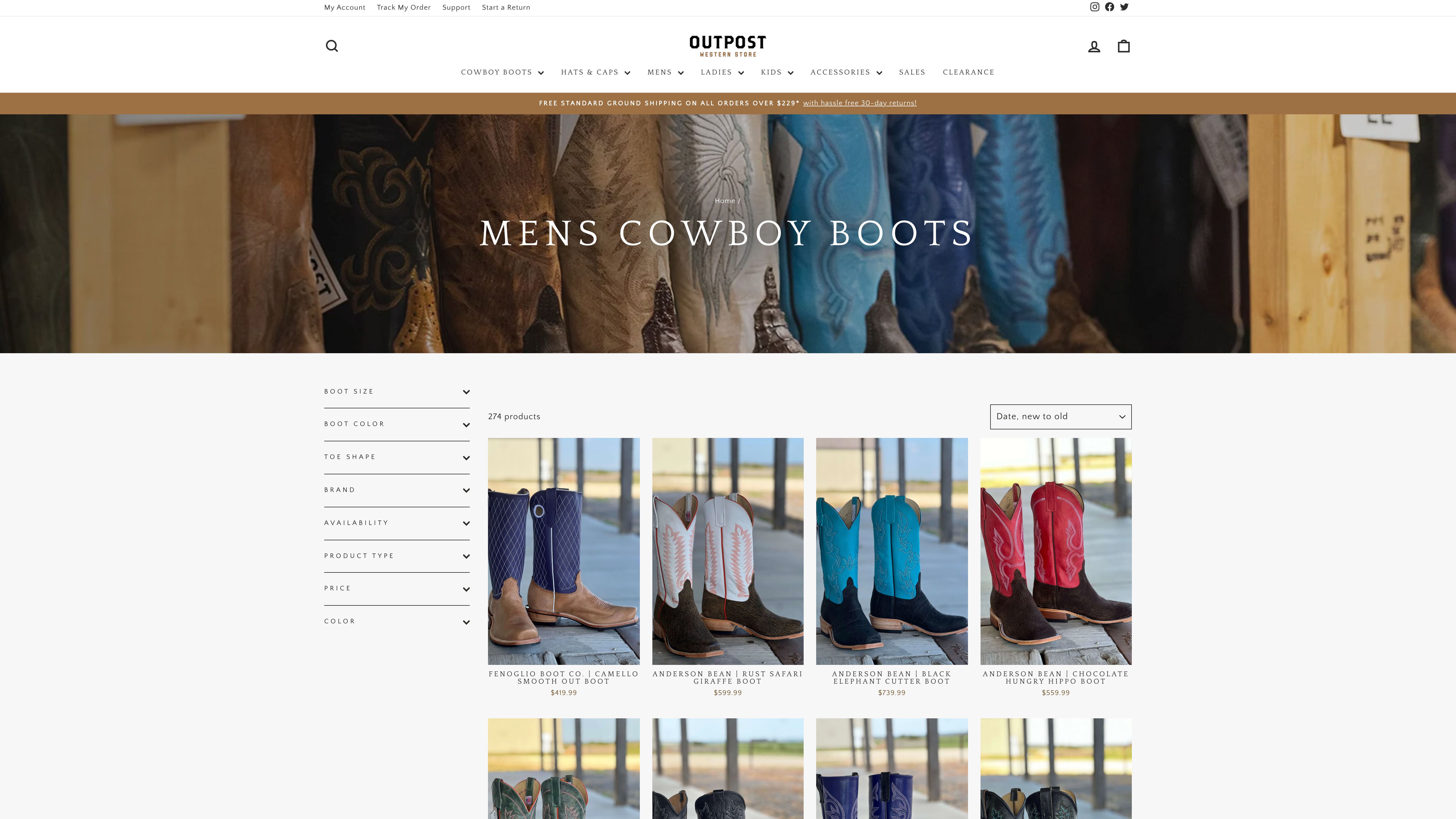 Outpost Western Store screenshot 3