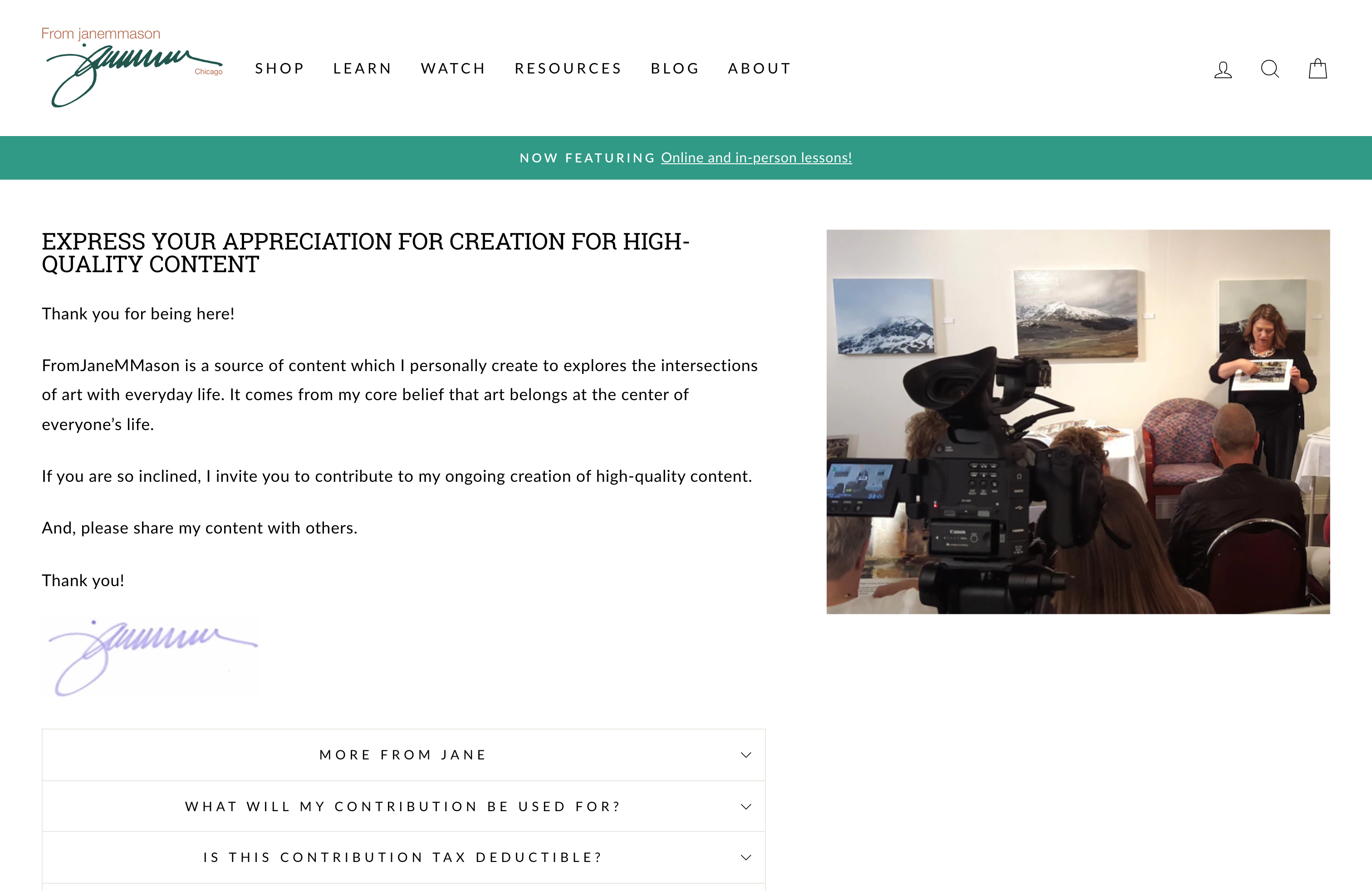 From Jane M. Mason screenshot 5