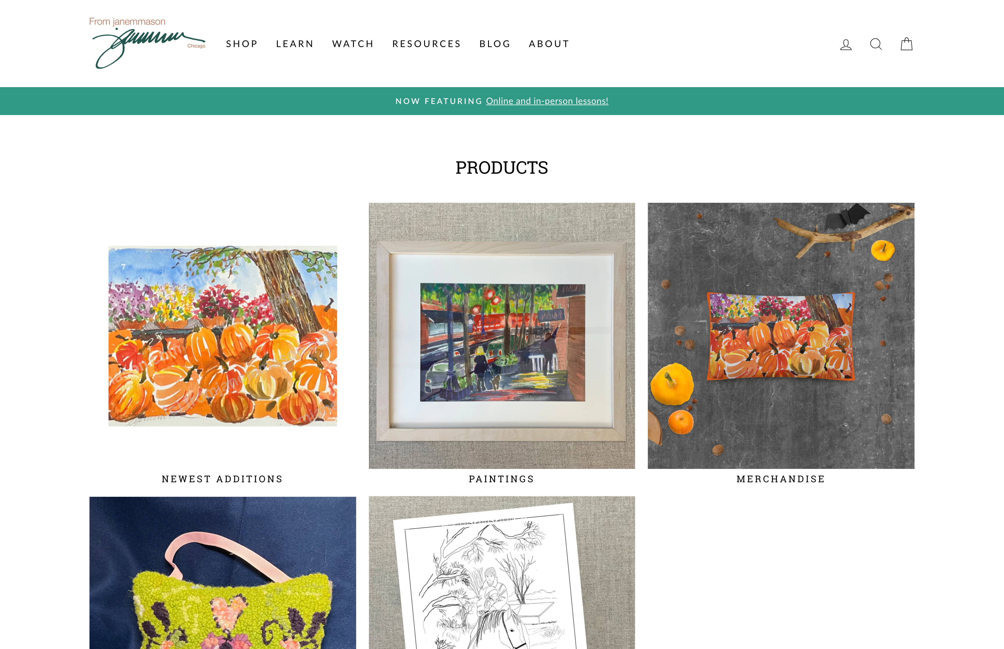 Comprehensive Shopify Site Development for a Watercolor Artist