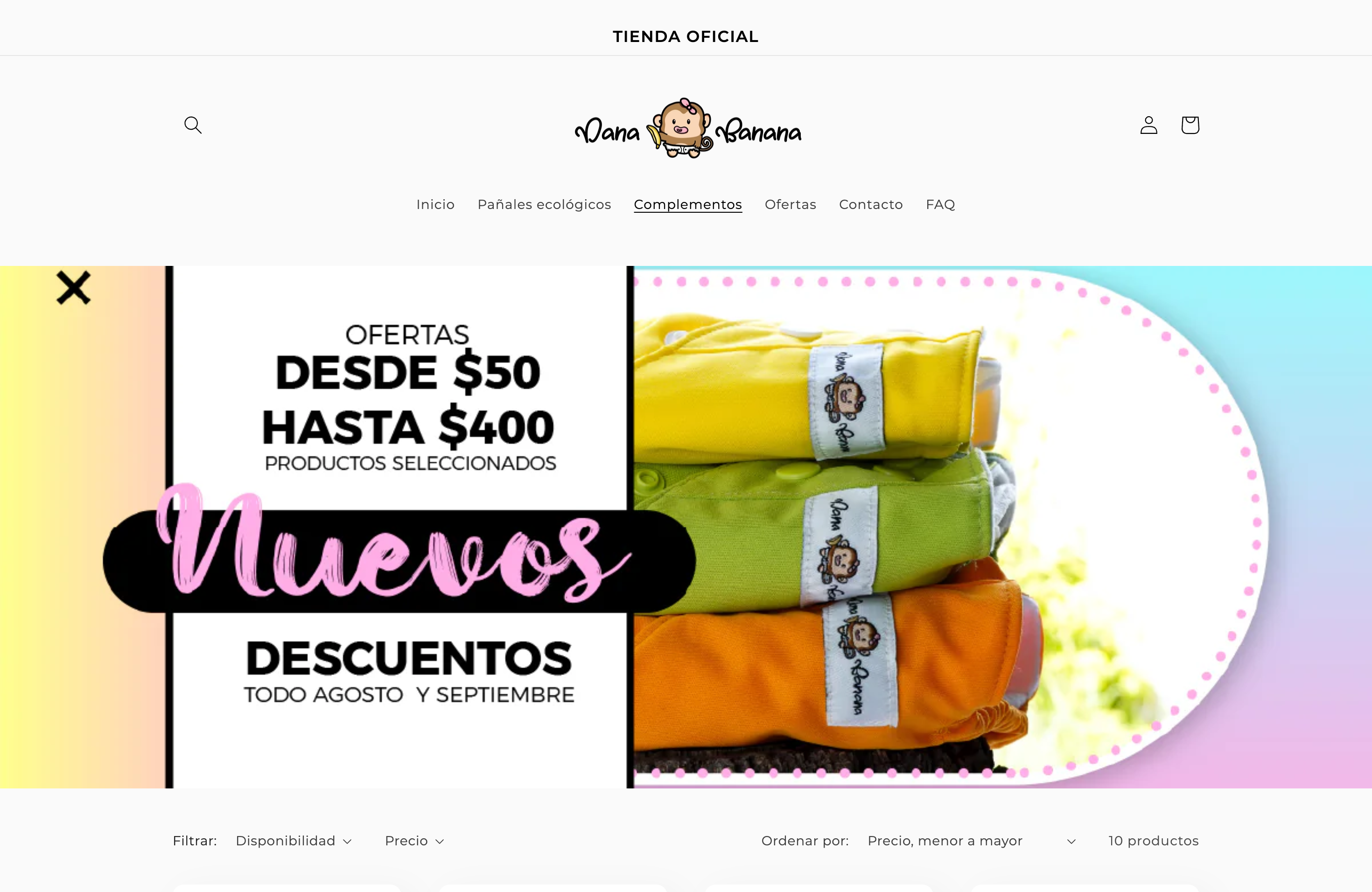 Danabanana pañales y productos ecológicos  screenshot 3