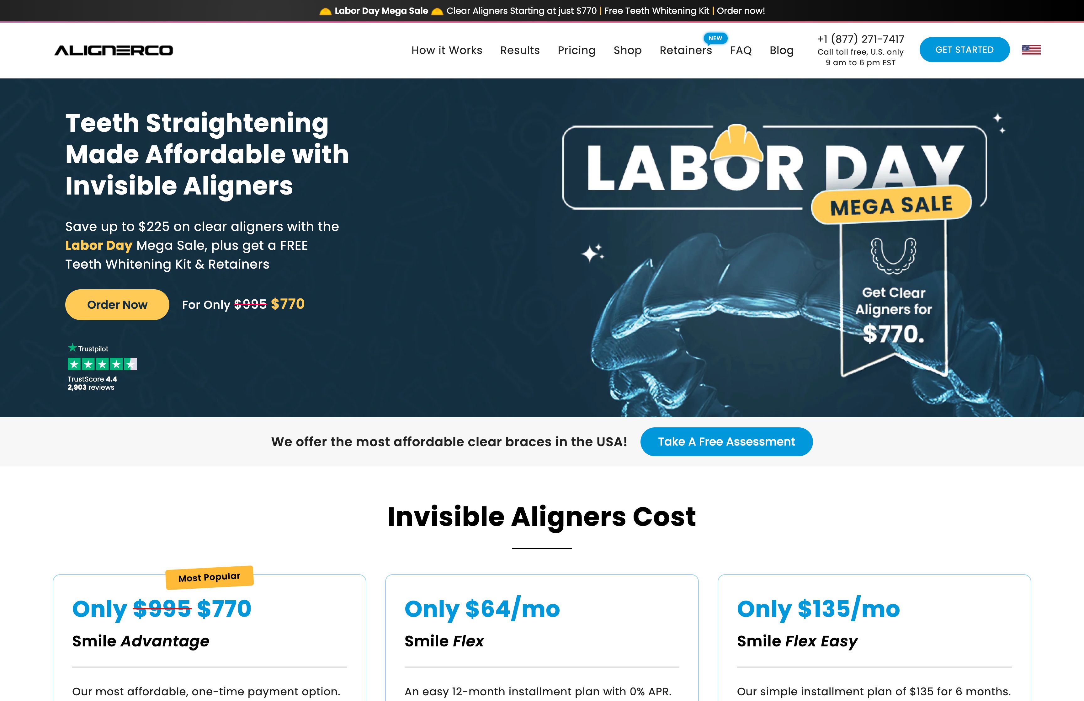 AlignerCo screenshot