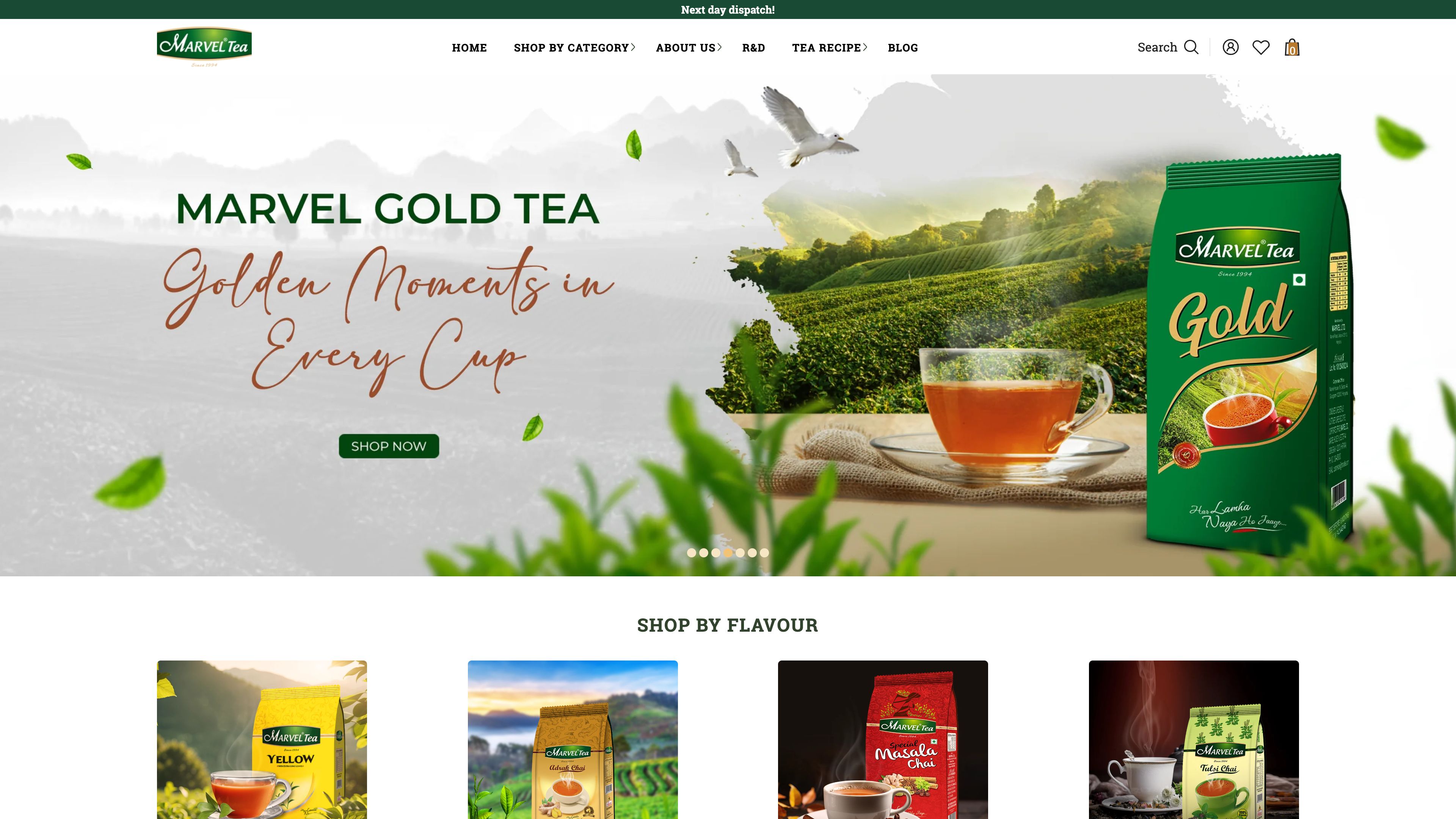 Marvel Tea screenshot 5