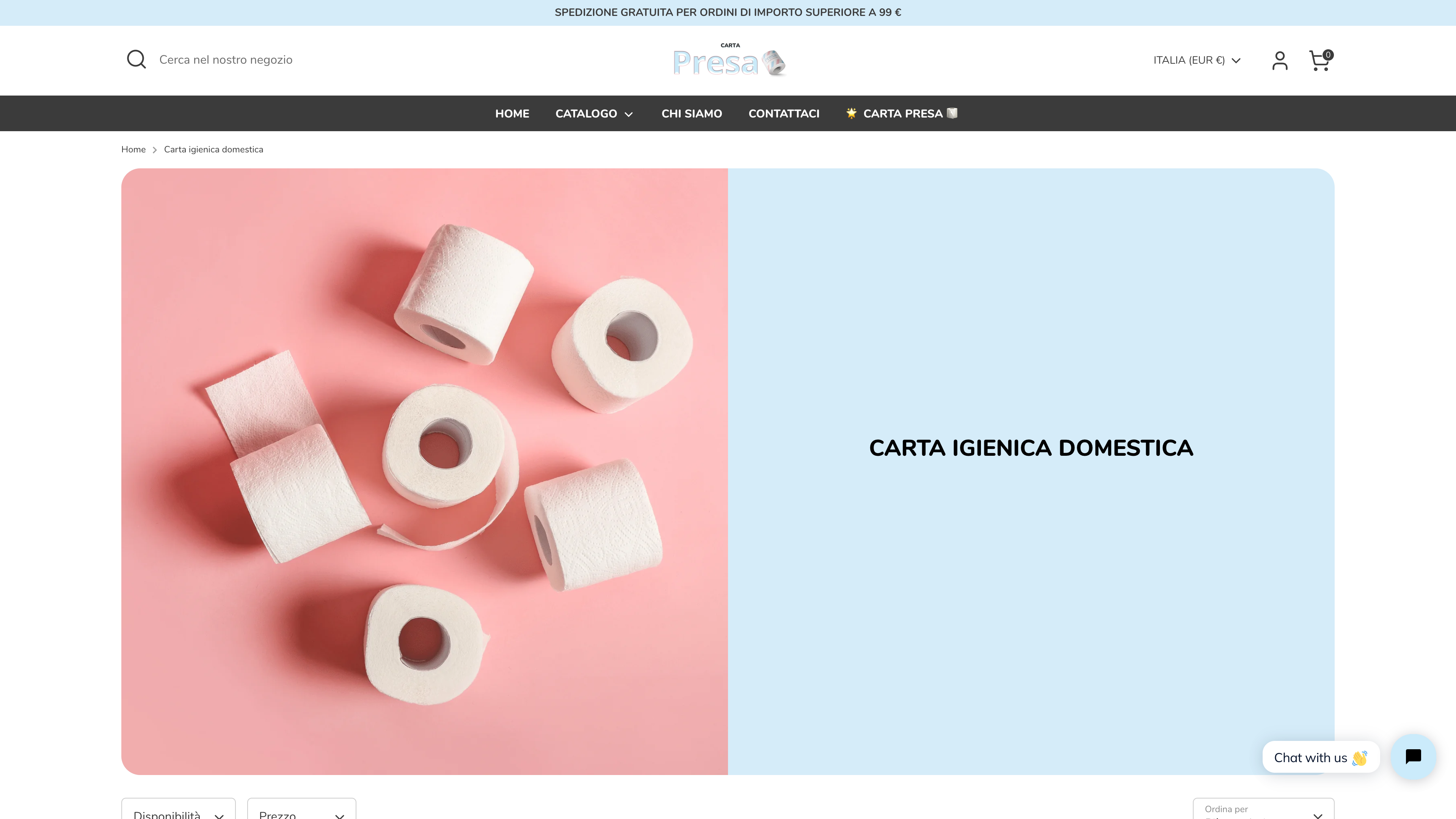 Carta Presa - Creazione Brand + Lancio screenshot 2