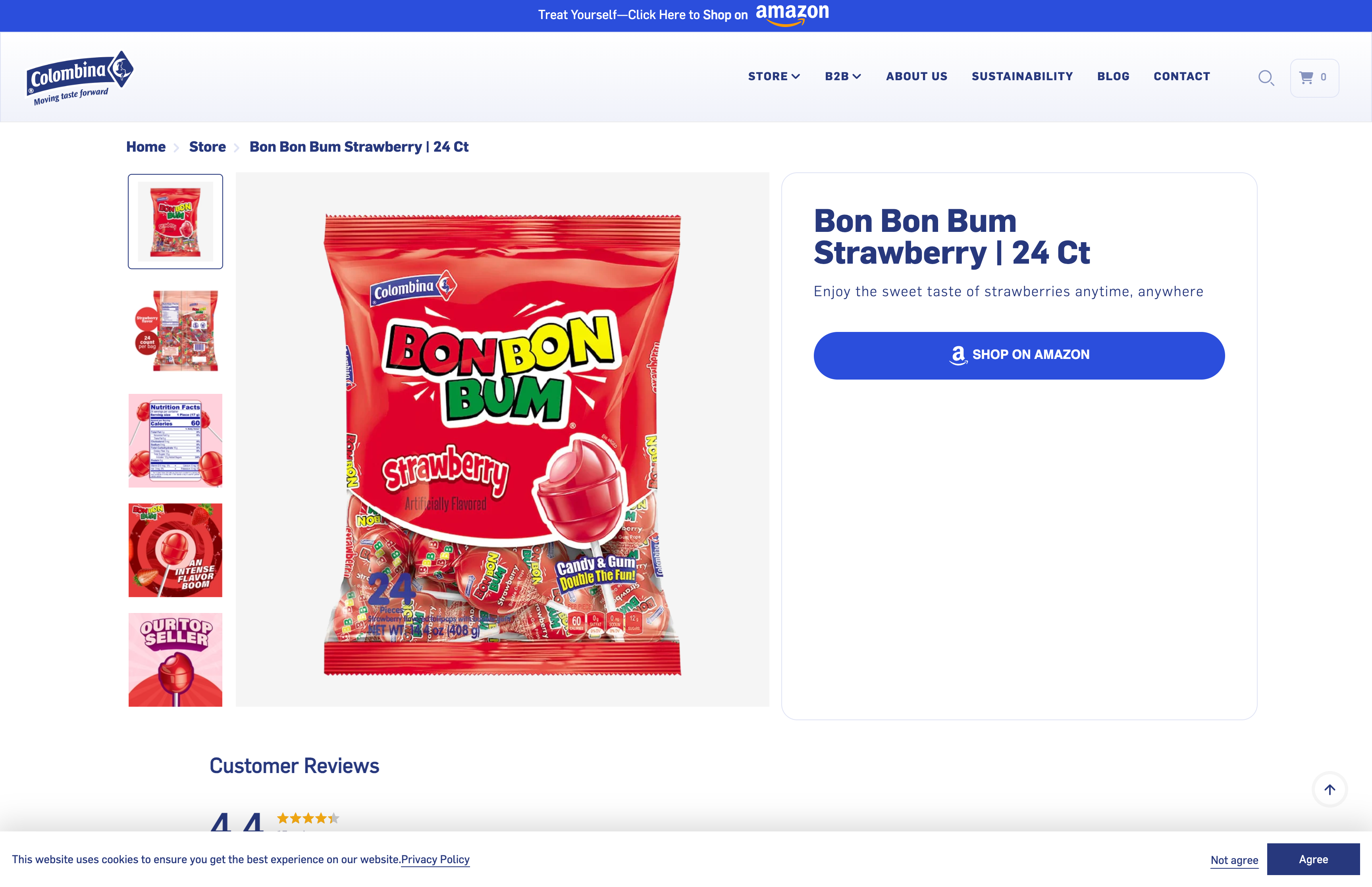 Colombina USA screenshot 5