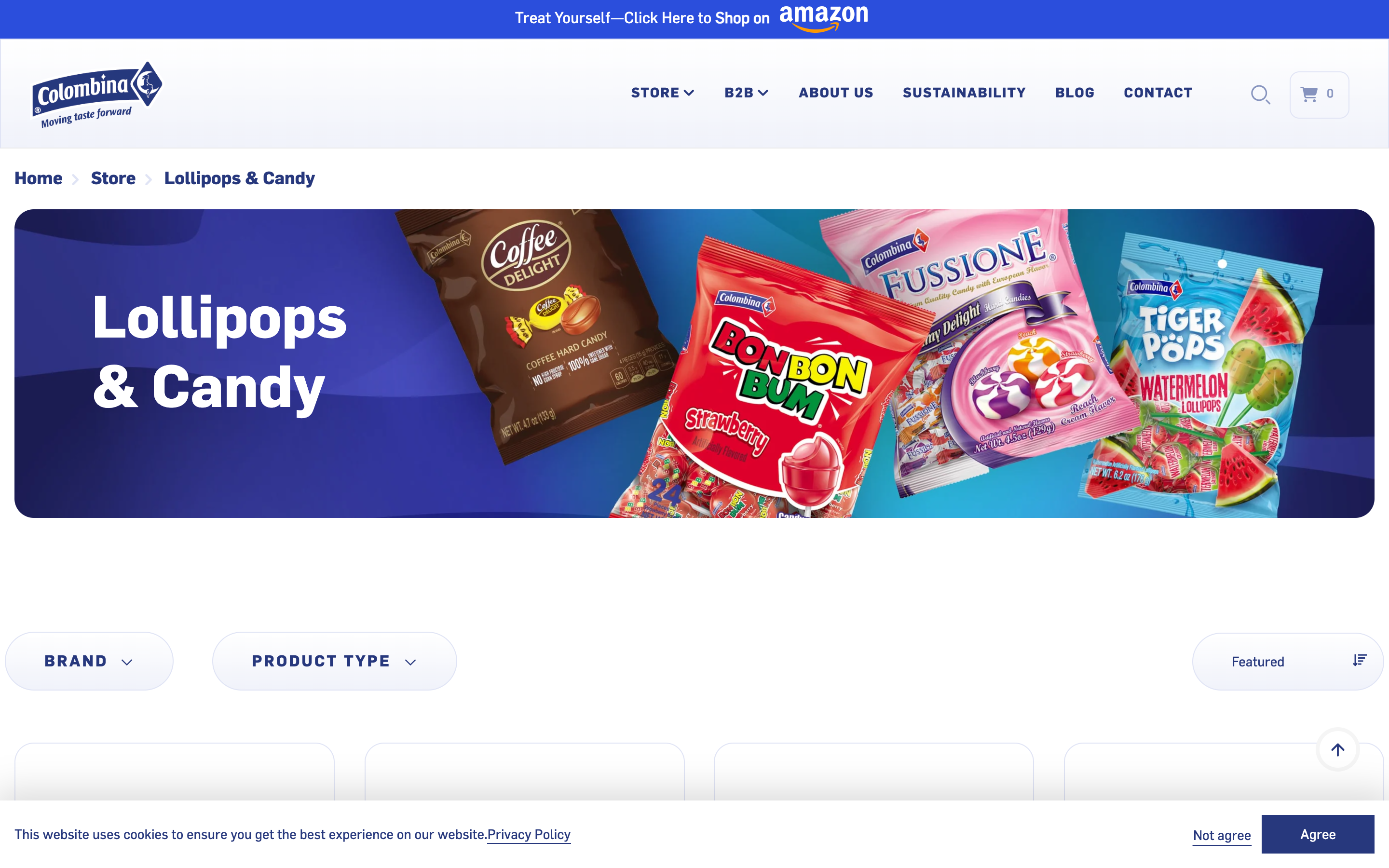 Colombina USA screenshot 3