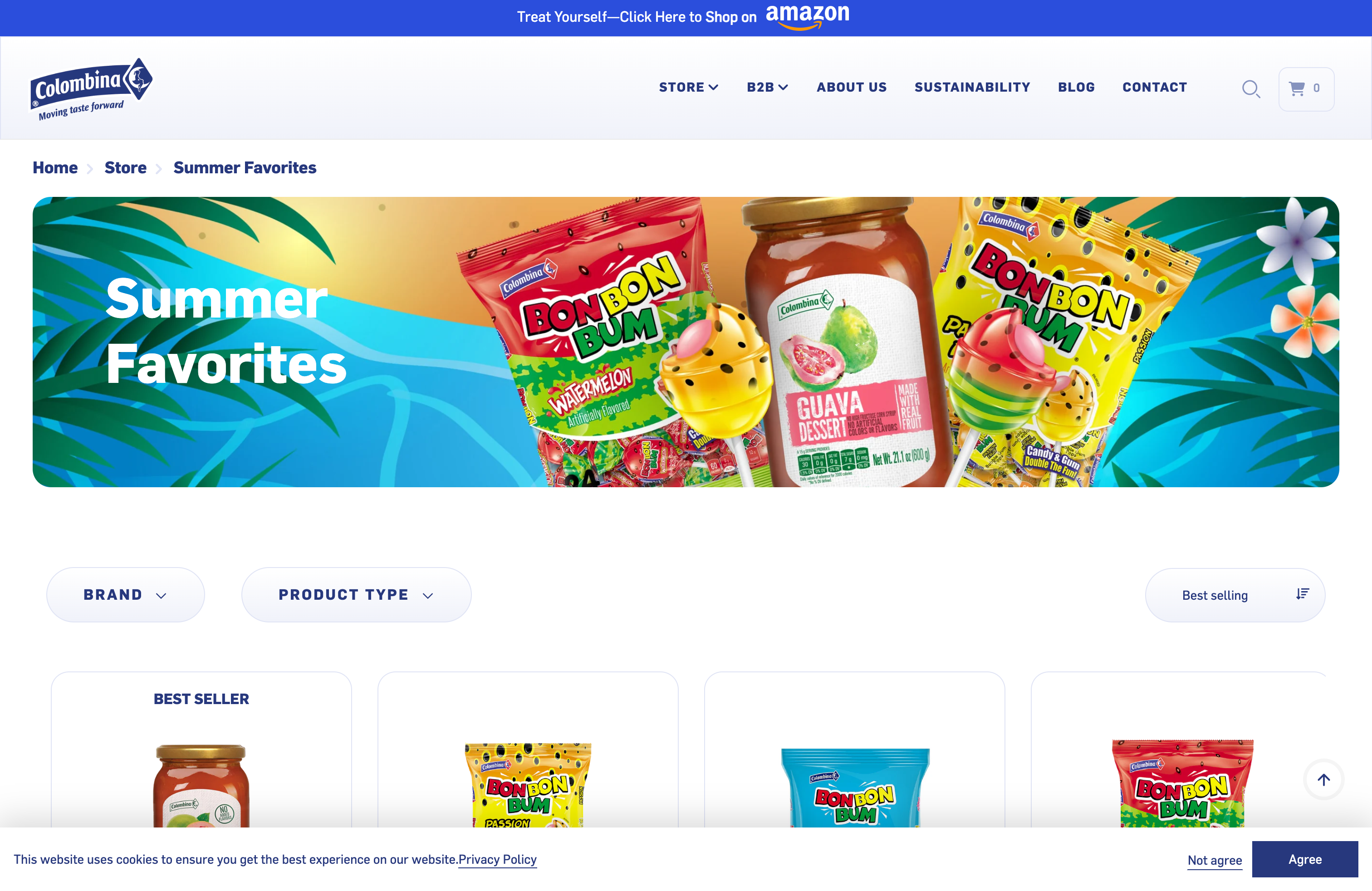 Colombina USA screenshot 2