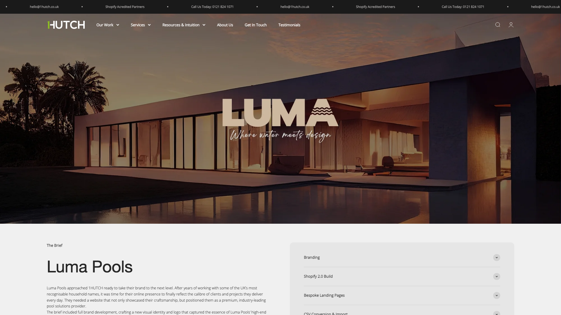 LUMA Pools