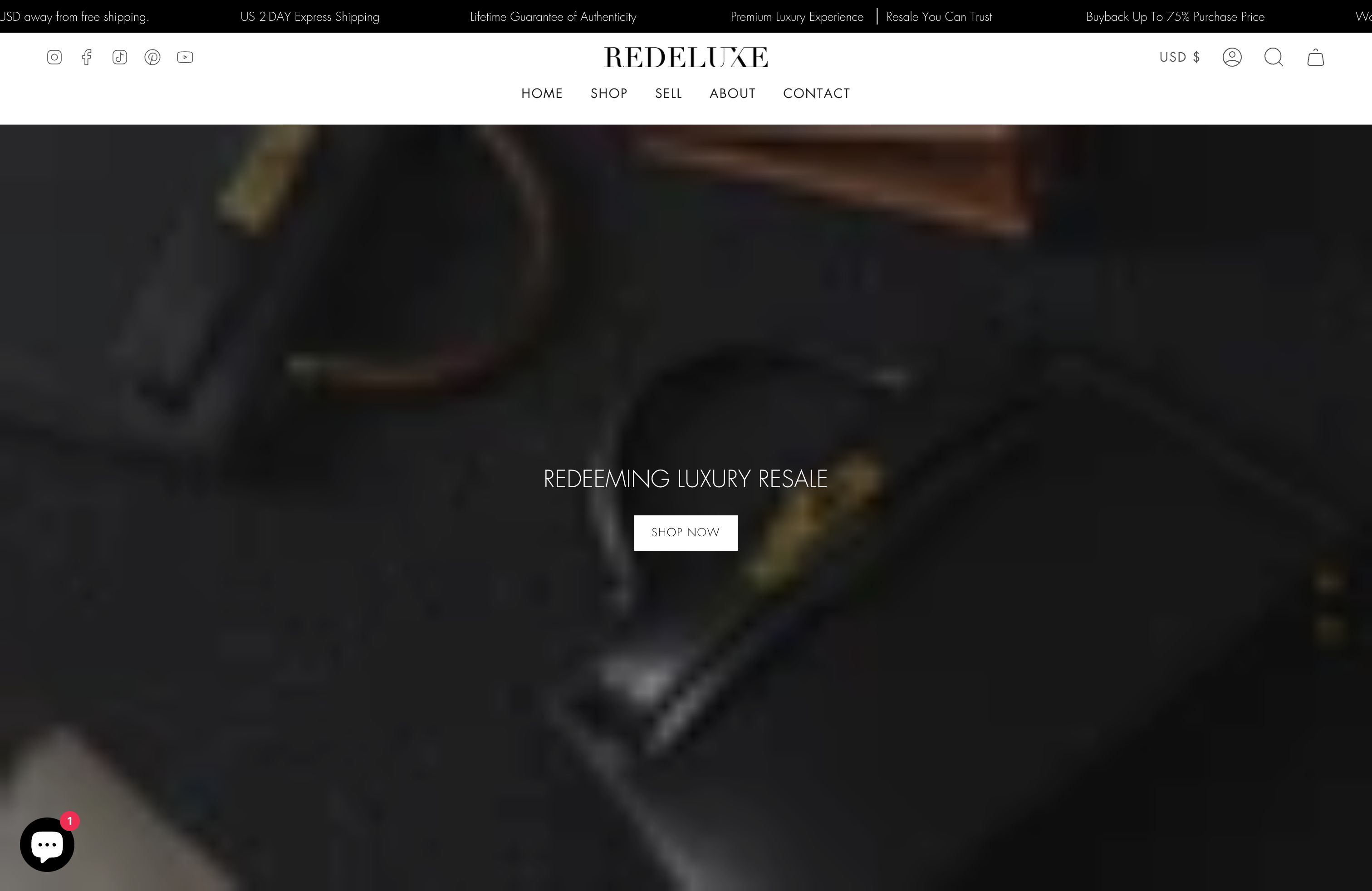 Redeluxe - SHOPIFY PLUS screenshot
