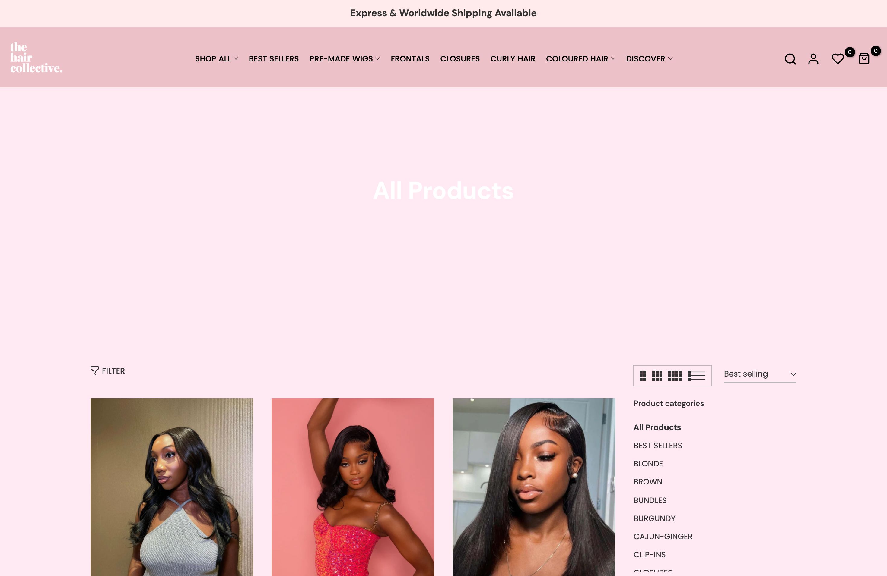 Hair and Beauty Store screenshot