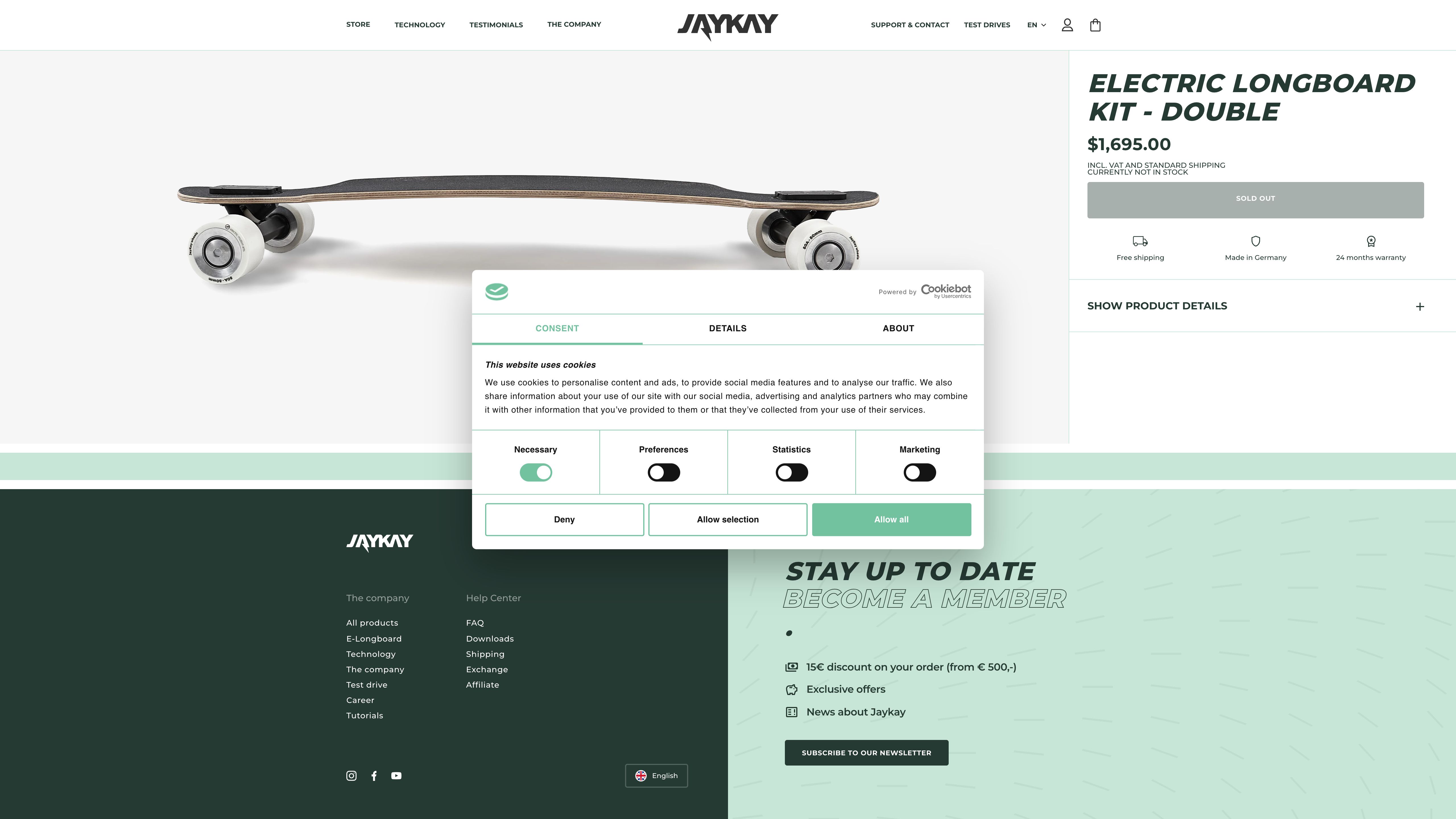 JayKay (Elektrofinne) · Custom Shopify Theme screenshot 4