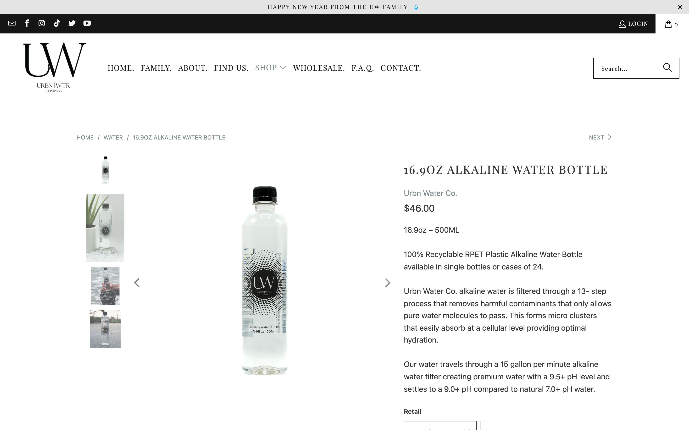 Urbn Water Co | Award Winning Spring And Premium Alkaline screenshot 4
