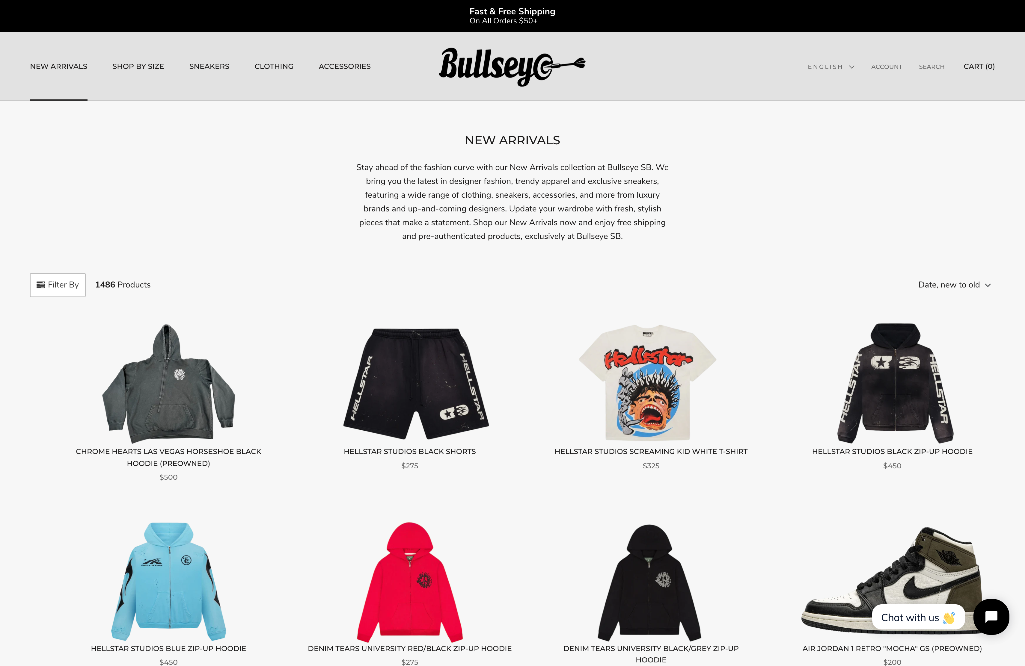 Comprehensive Shopify Plus Store Design & Management for Bullseye Sneaker Boutique