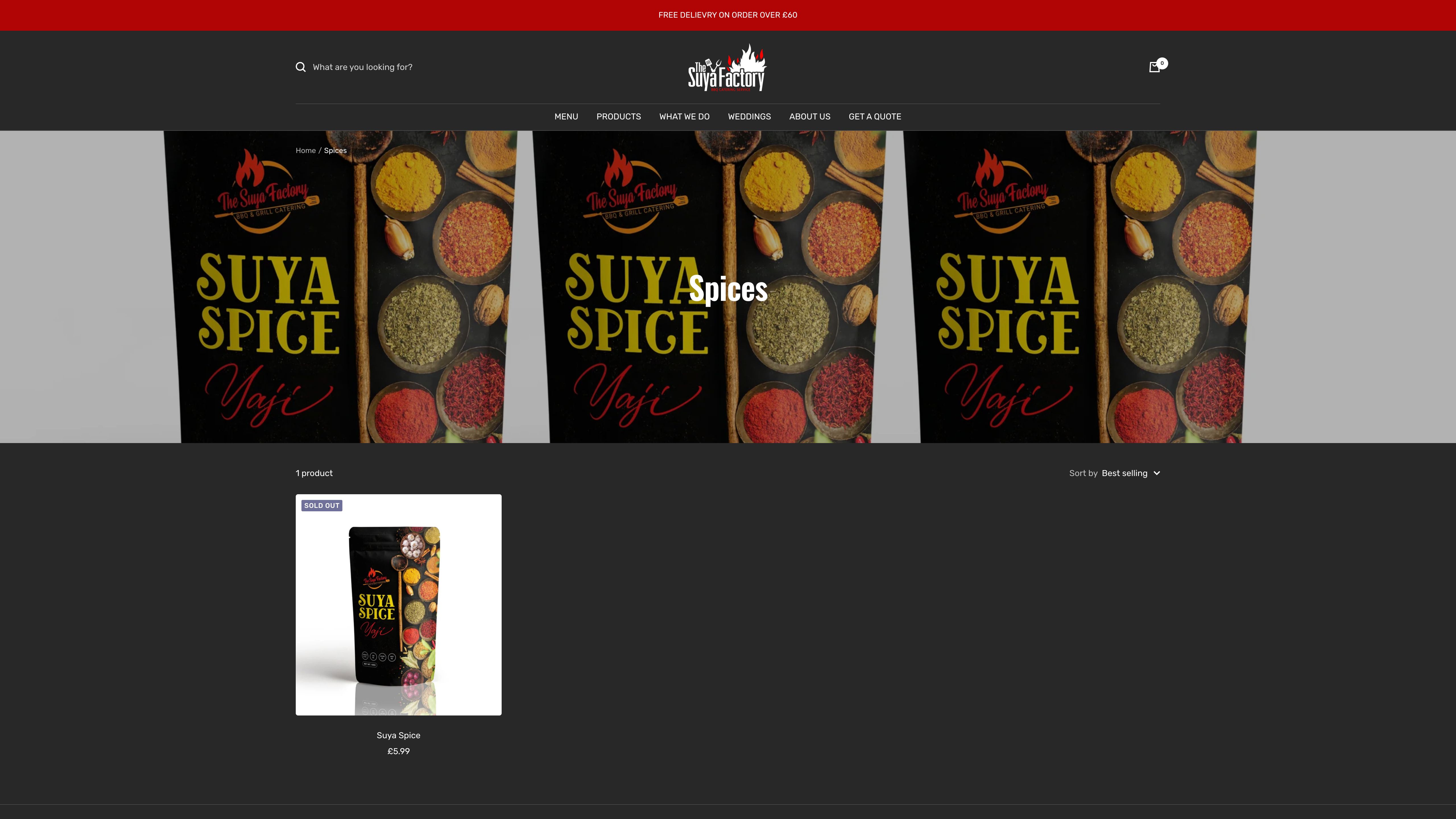 Suya Factory Website Development screenshot 3