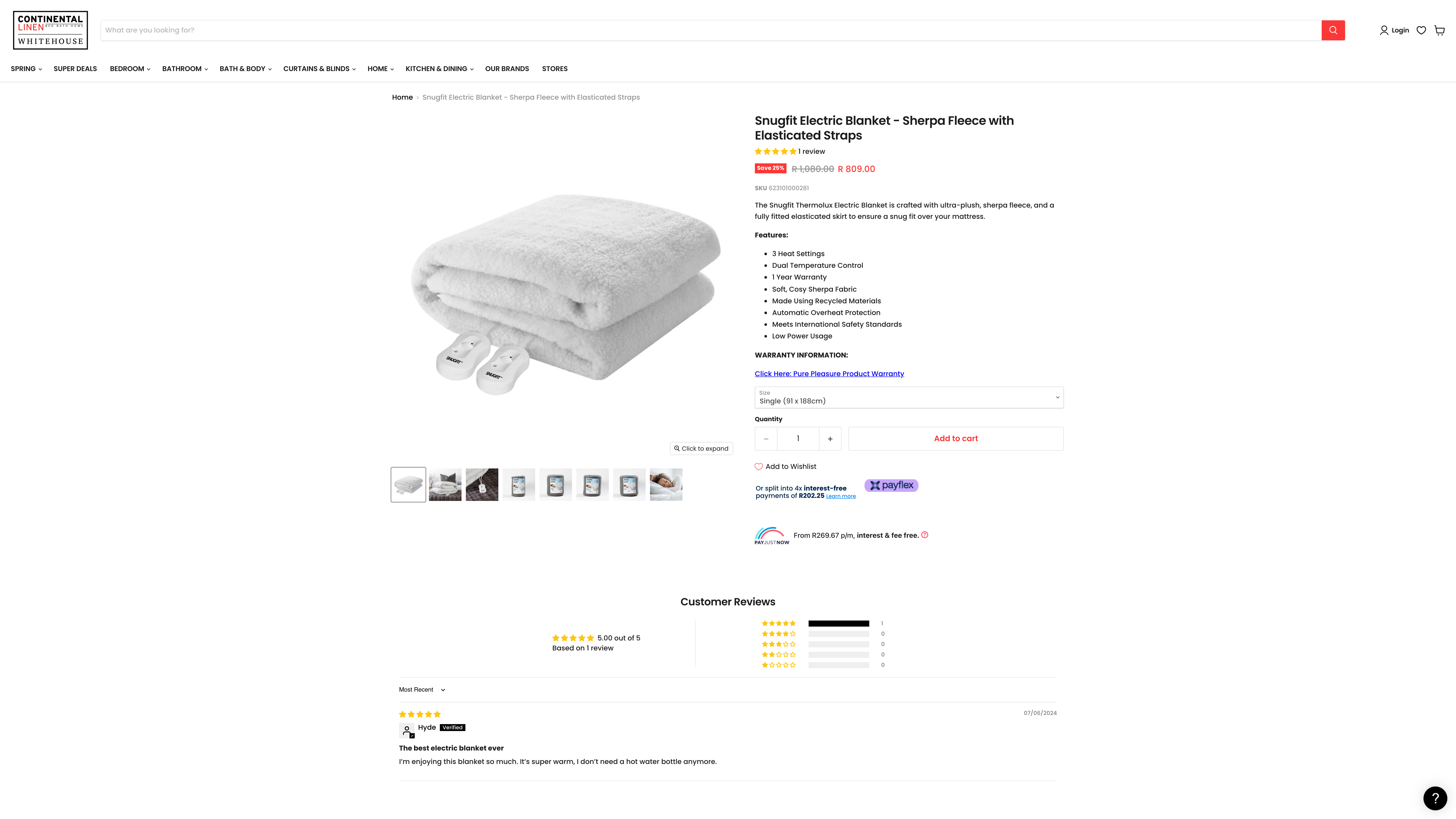 Continental Linen screenshot 4
