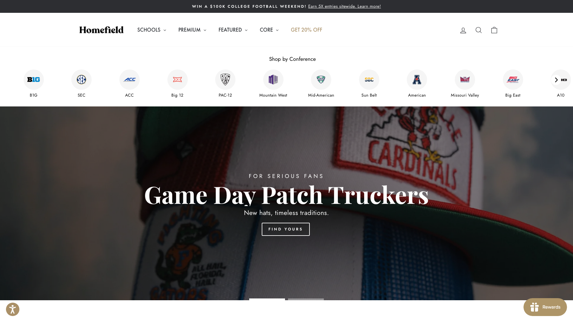 Homefield Apparel: WordPress to Shopify Migration