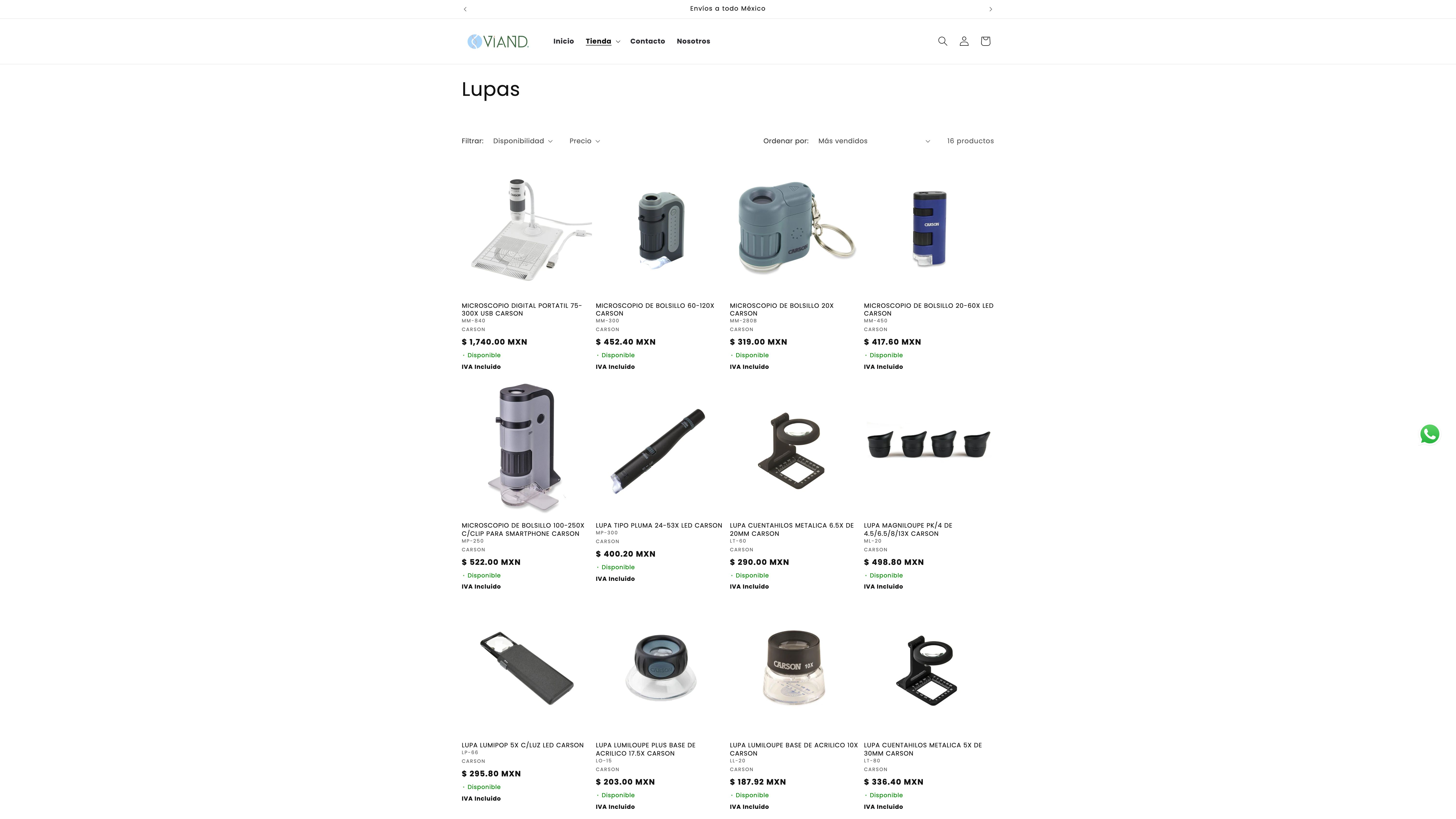 Tienda en linea distribuidora viand screenshot 5