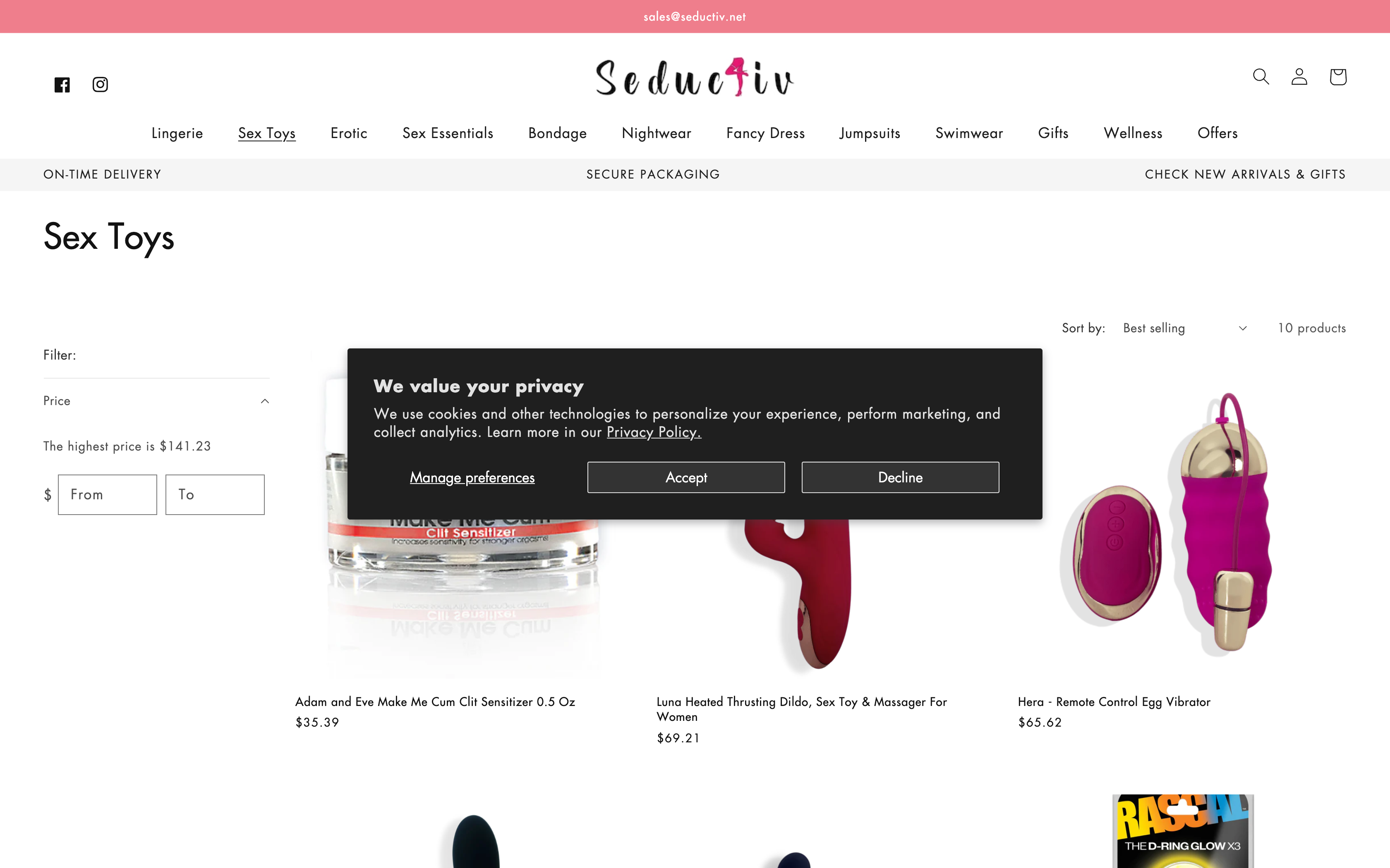 Custom Store Build & Redesign  screenshot 2