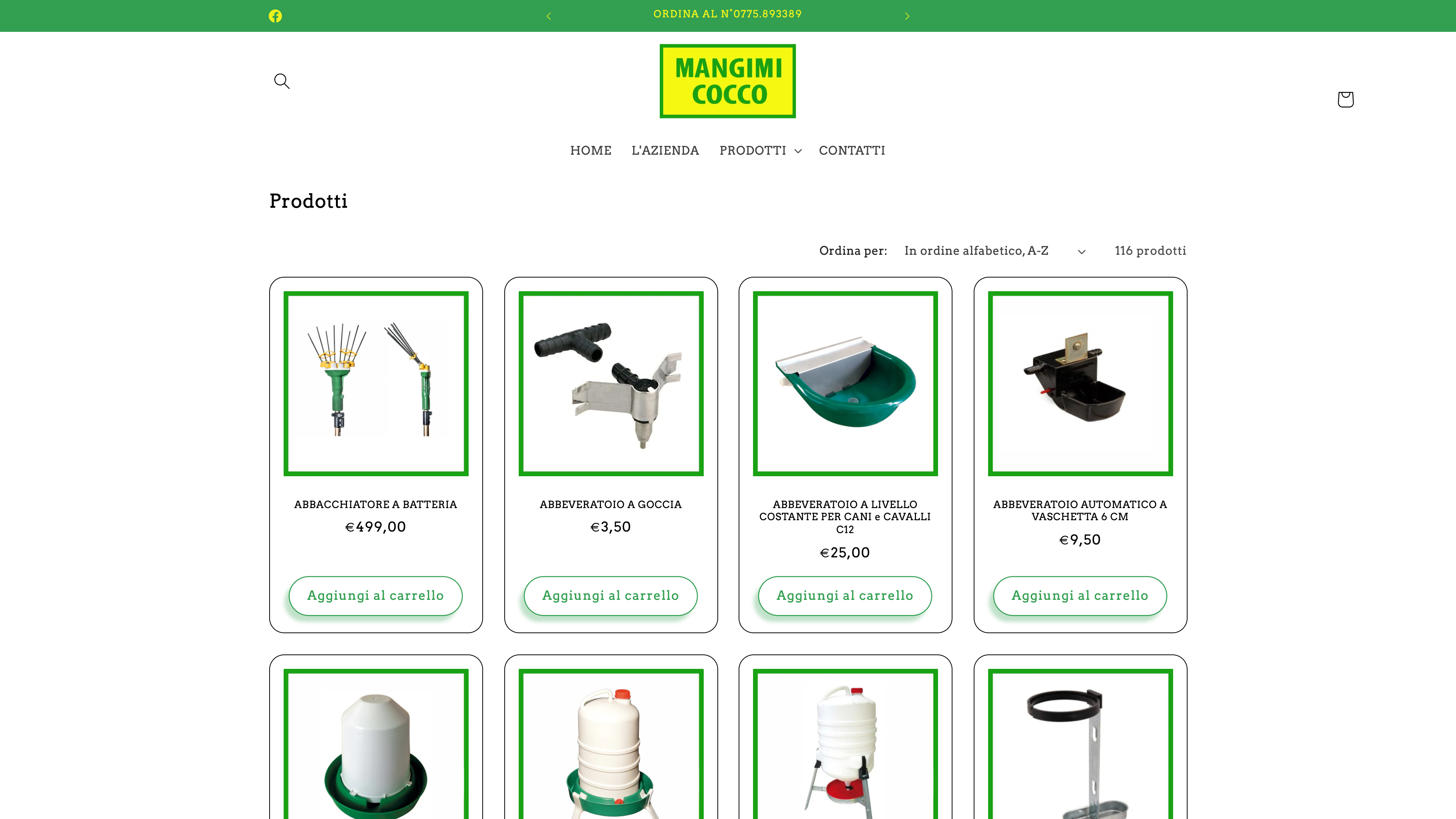 Mangimi Cocco screenshot