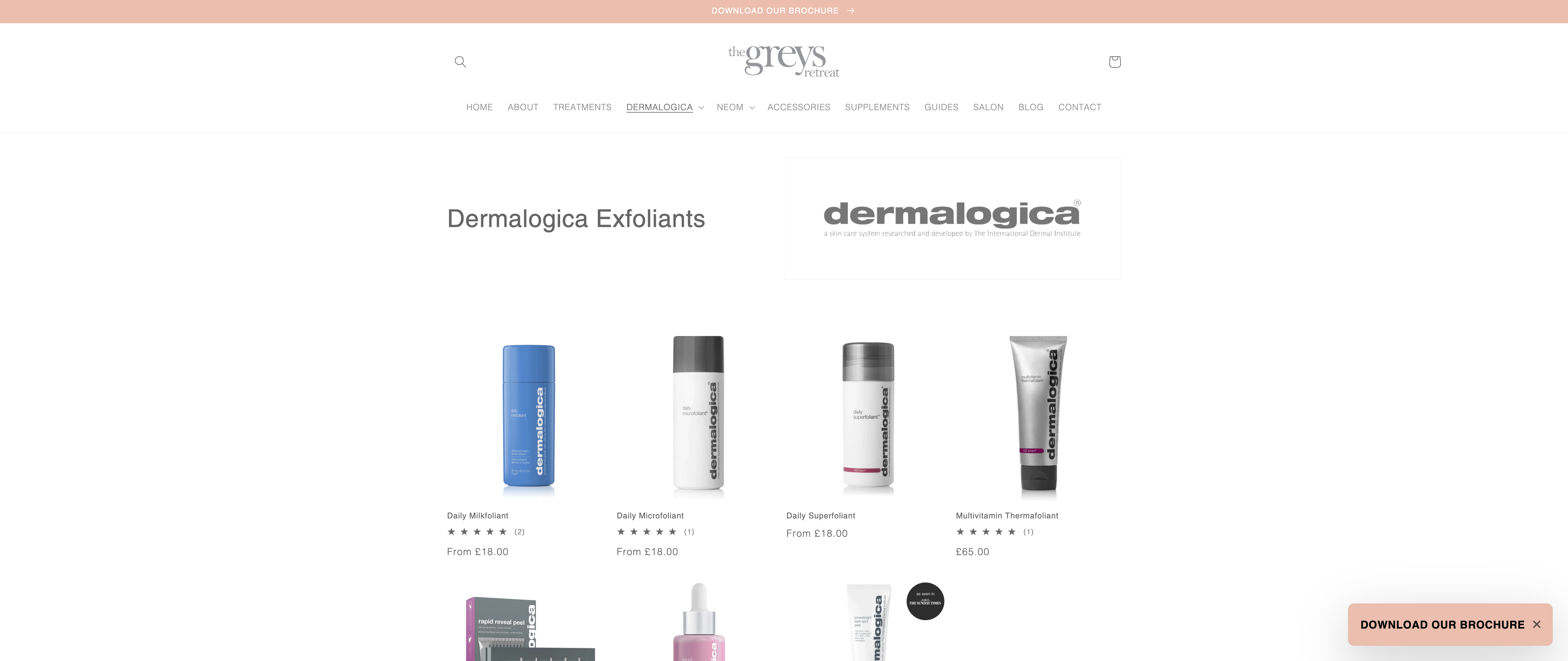 Beauty Therapy Website screenshot 3