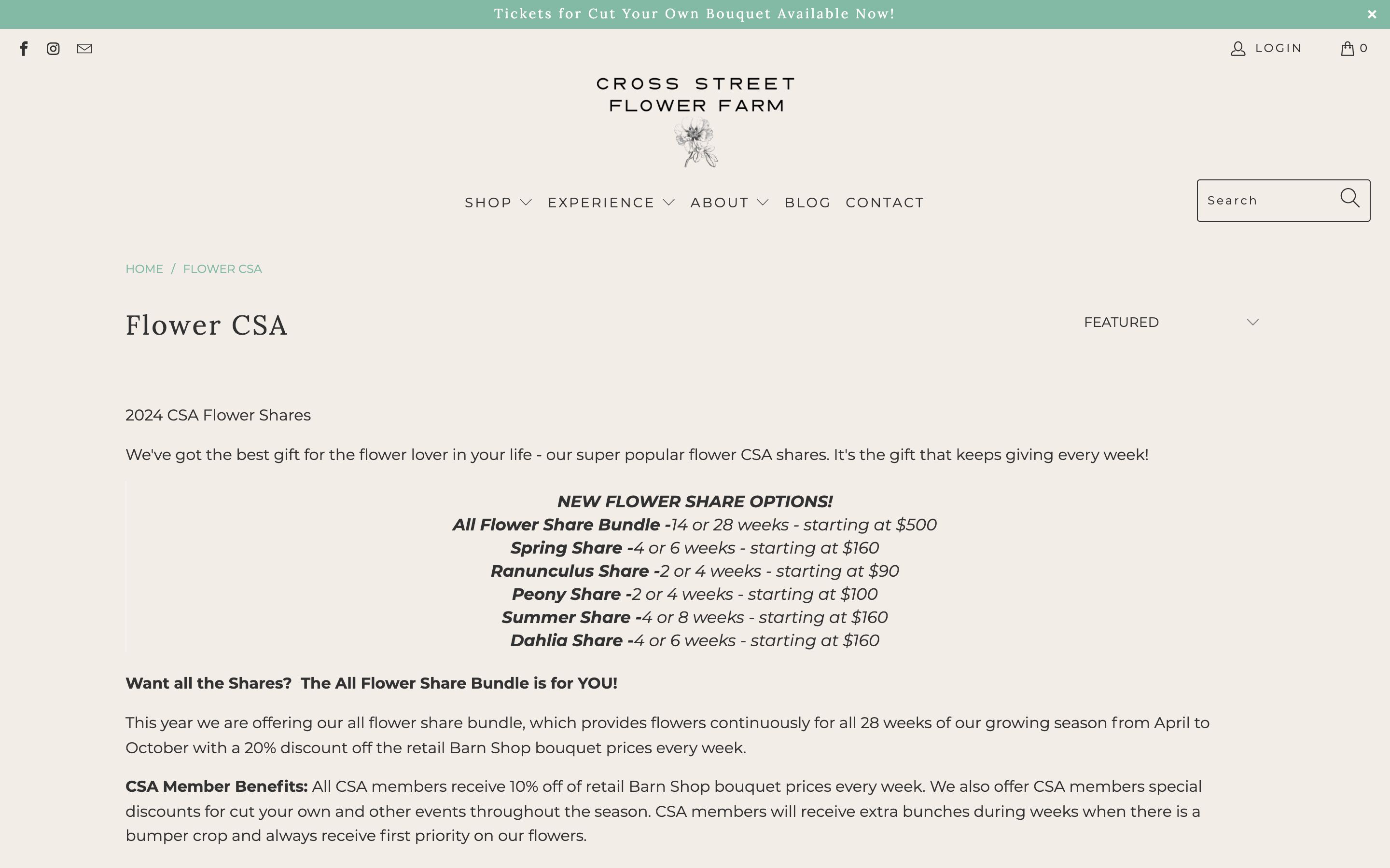 Cross Street Flower Farm screenshot 3