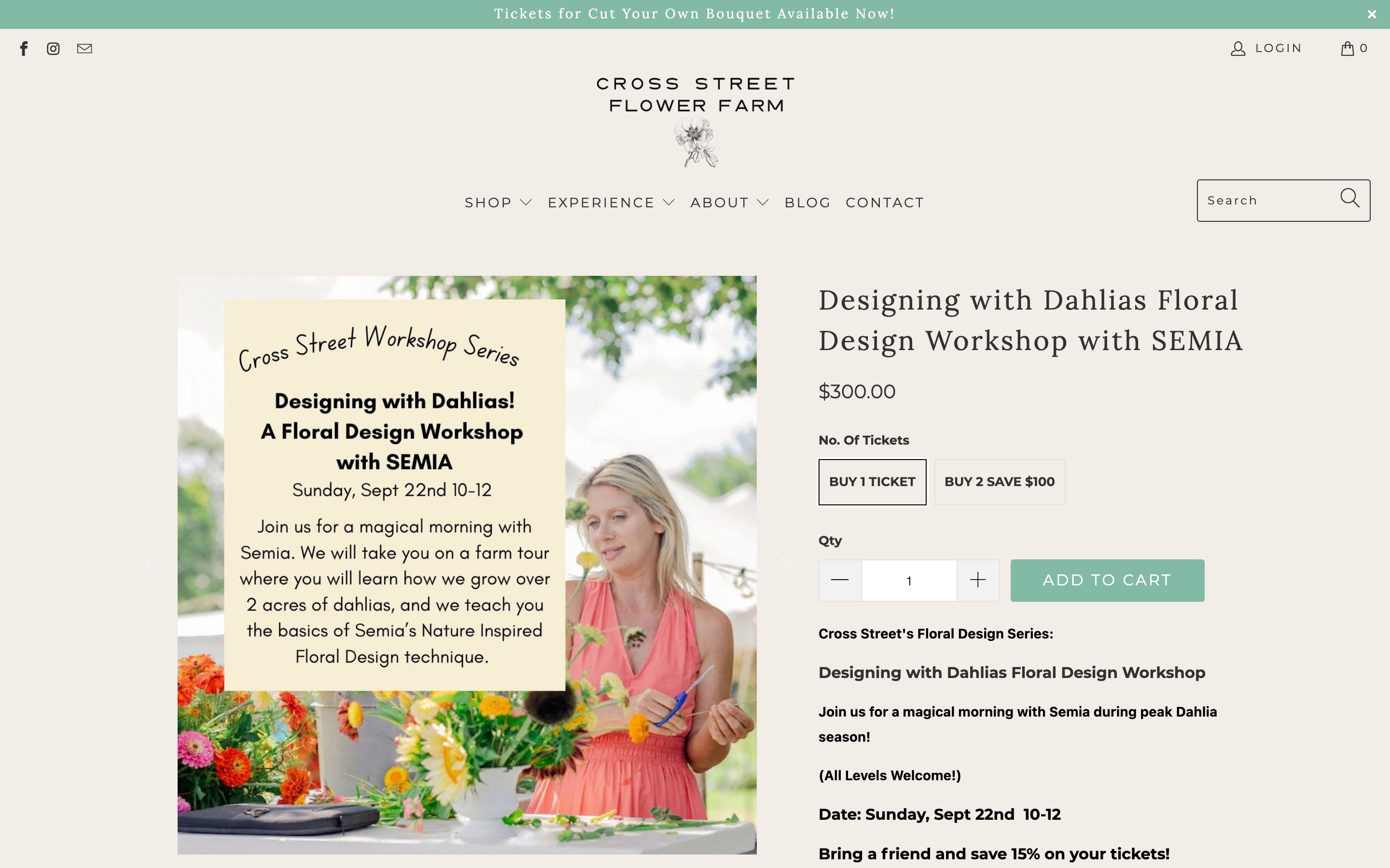 Cross Street Flower Farm screenshot 2