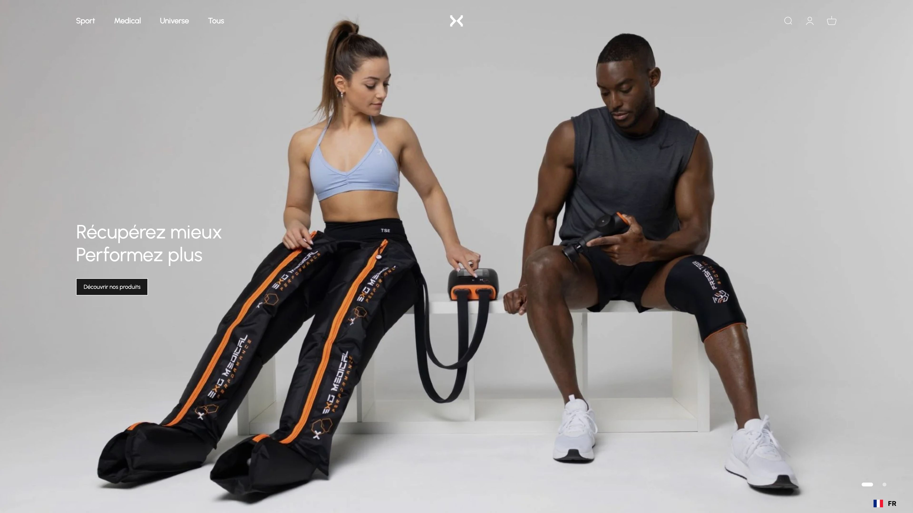 ExoMedical - Refonte du site internet screenshot 5