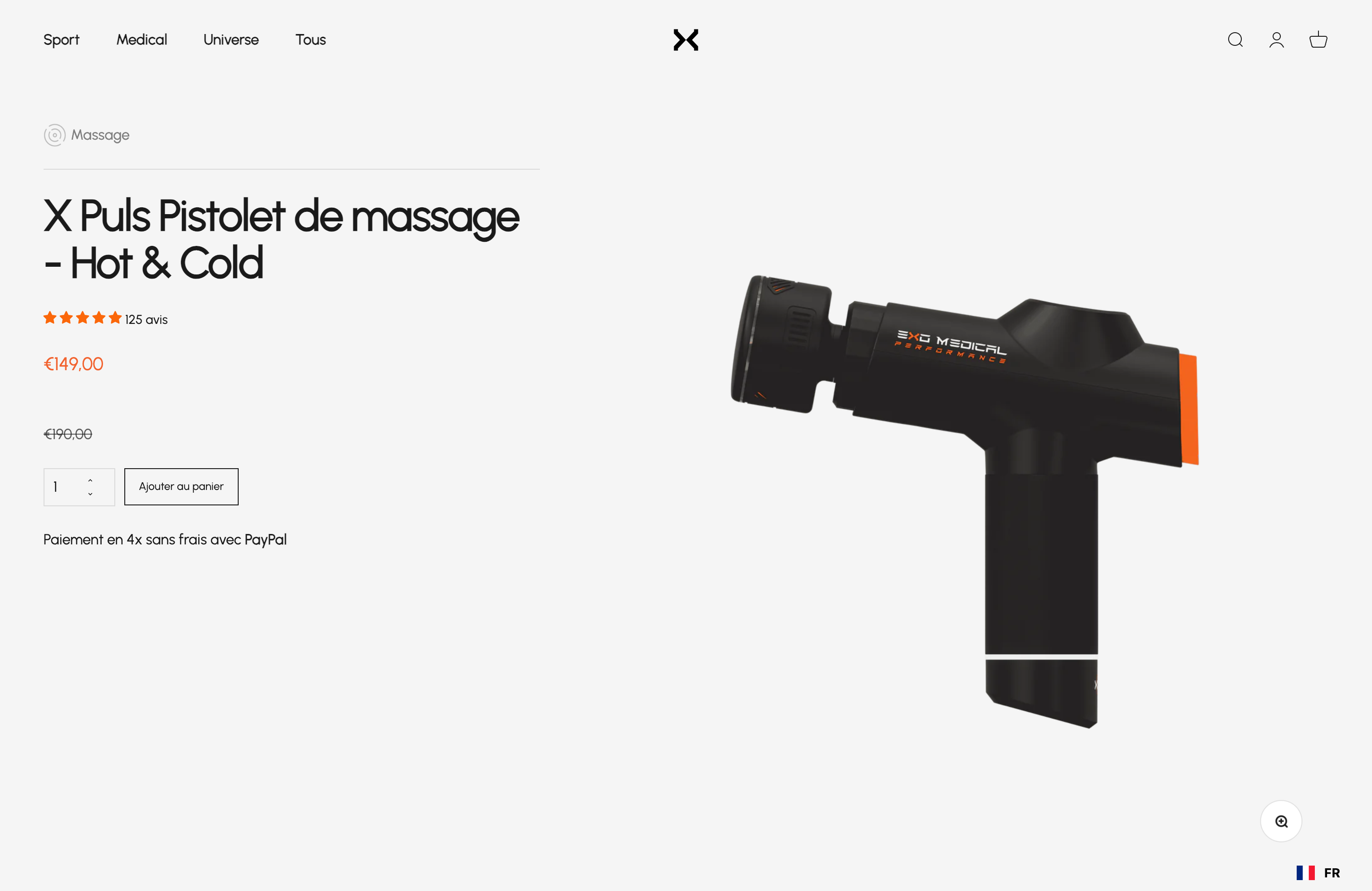 ExoMedical - Refonte du site internet screenshot 4