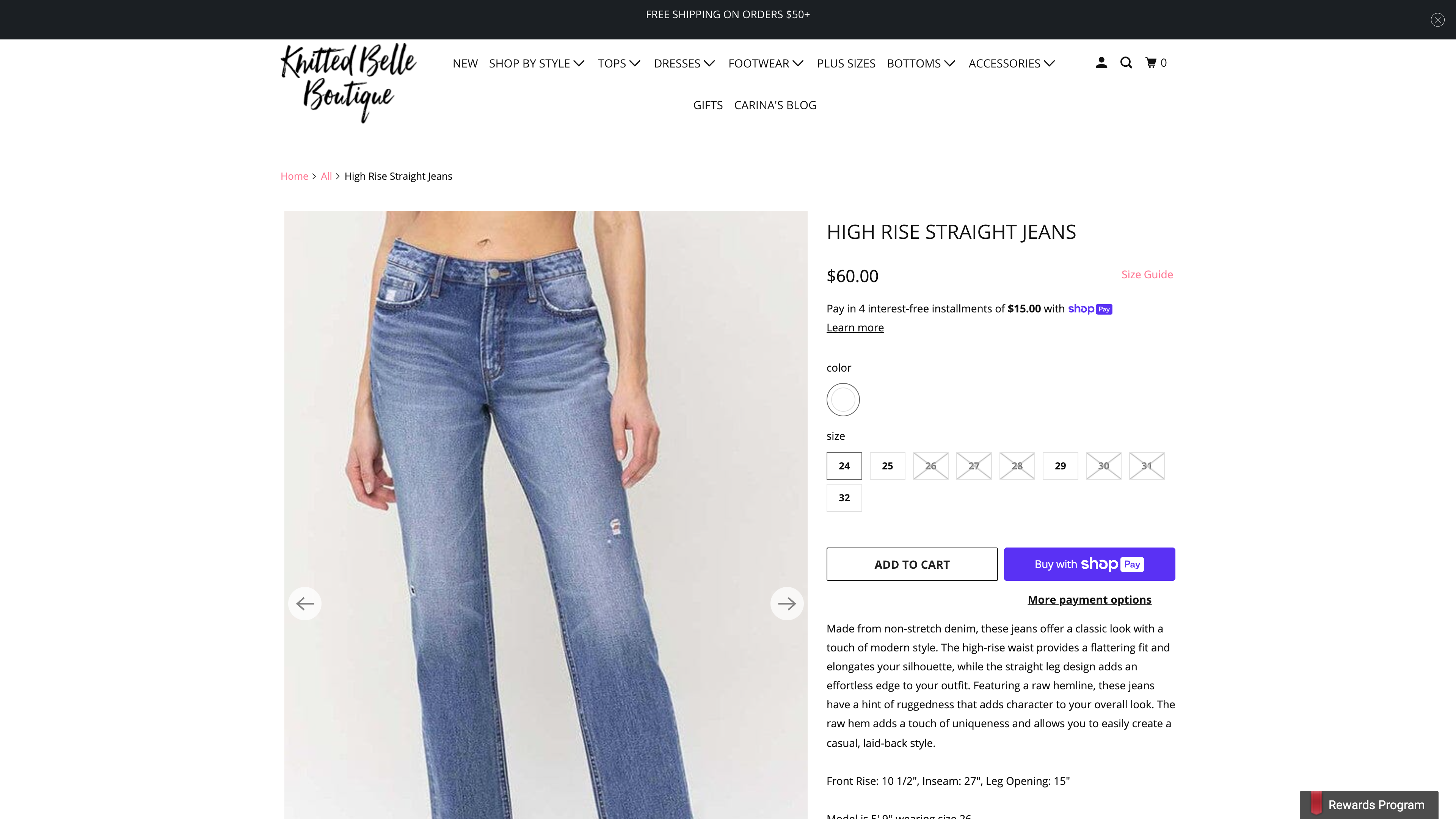 Knitted Belle Boutique screenshot 3