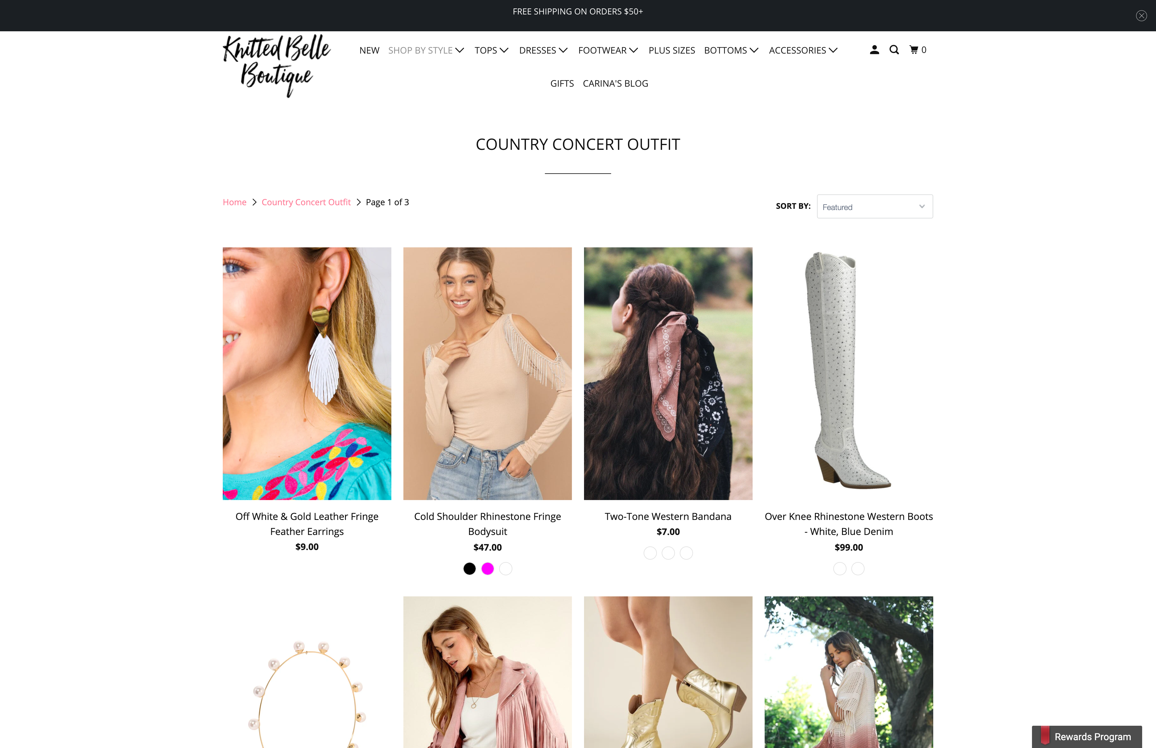 Knitted Belle Boutique screenshot 4