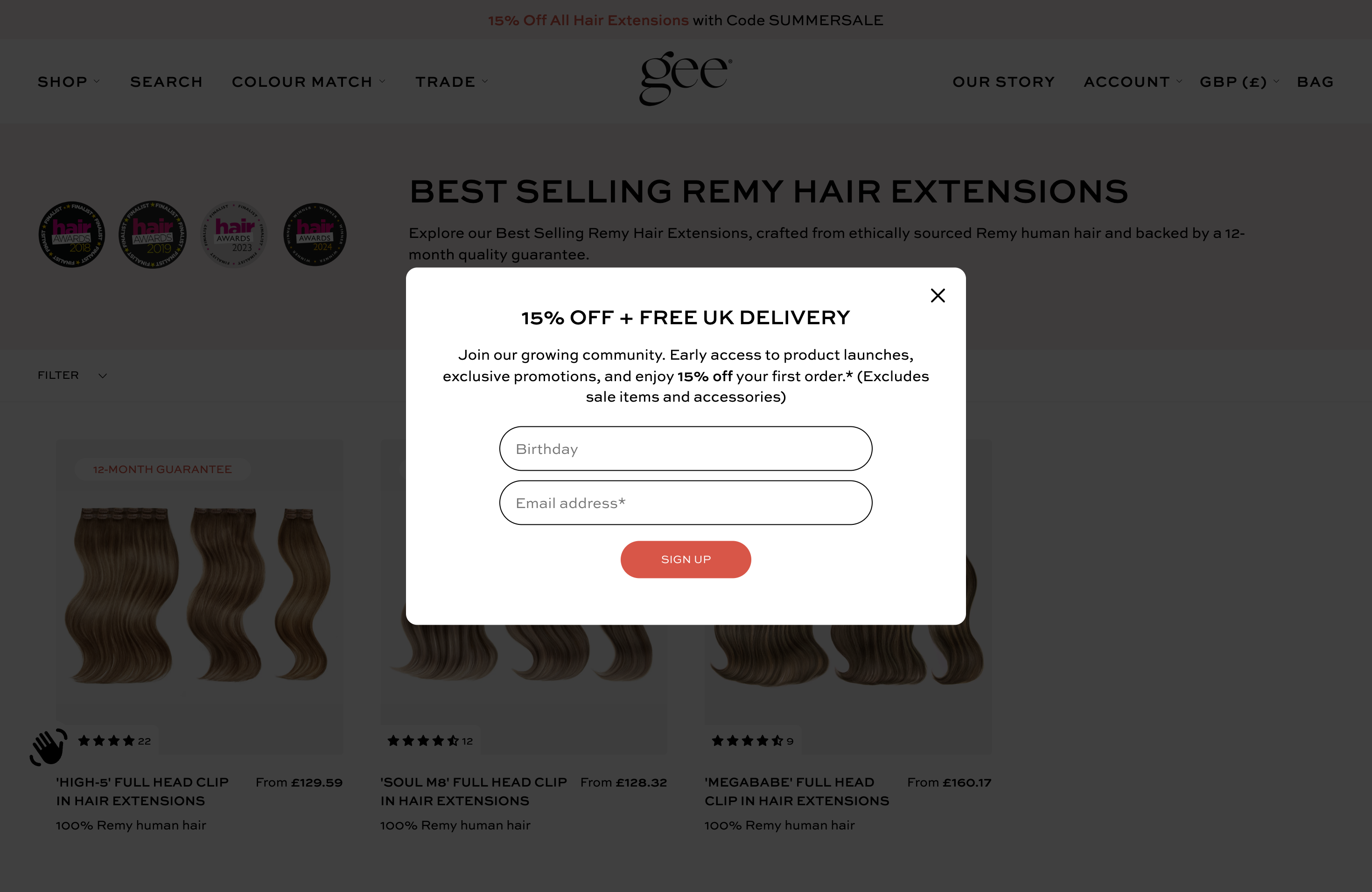 Gee Hair screenshot 3