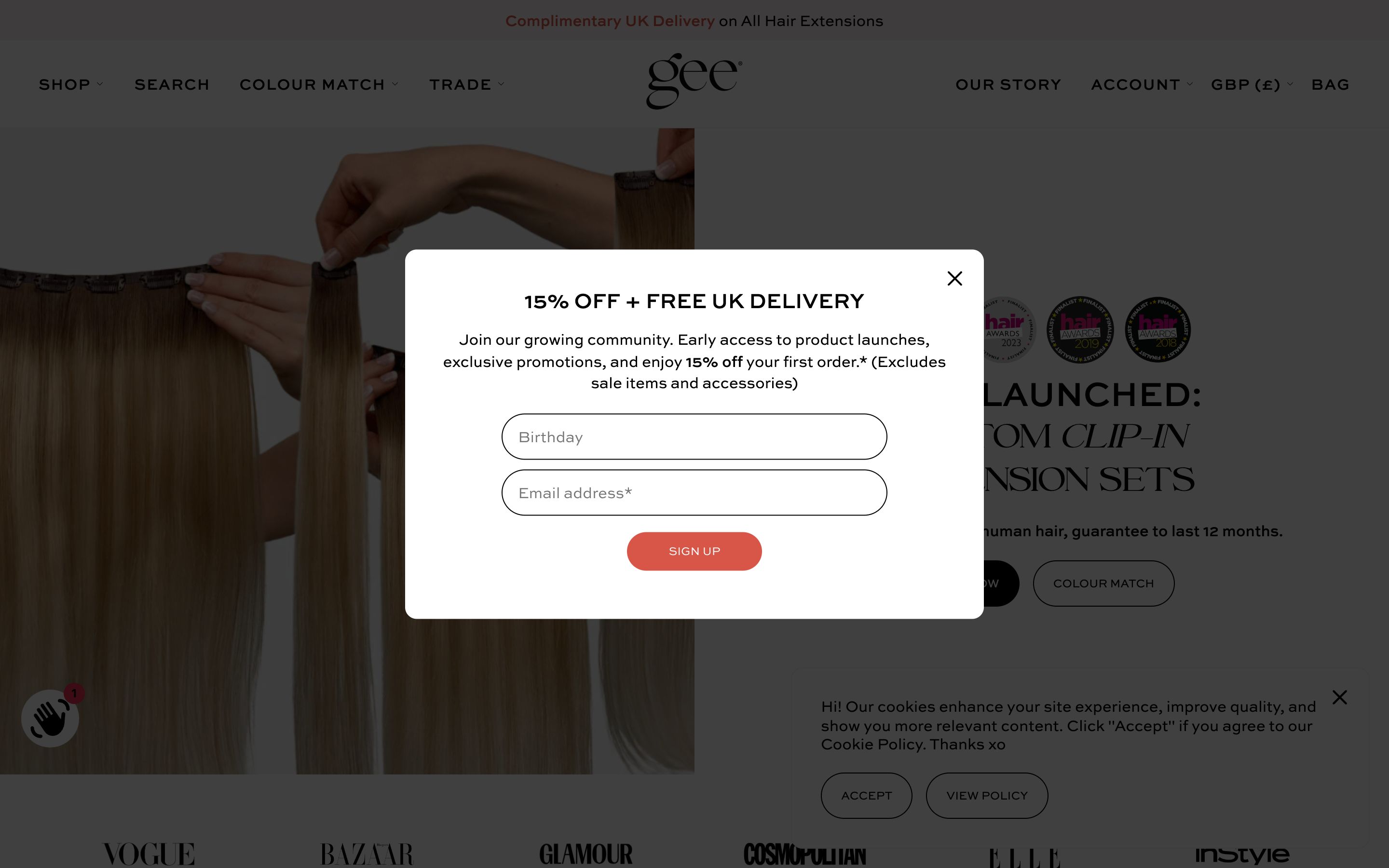 Gee Hair screenshot 7