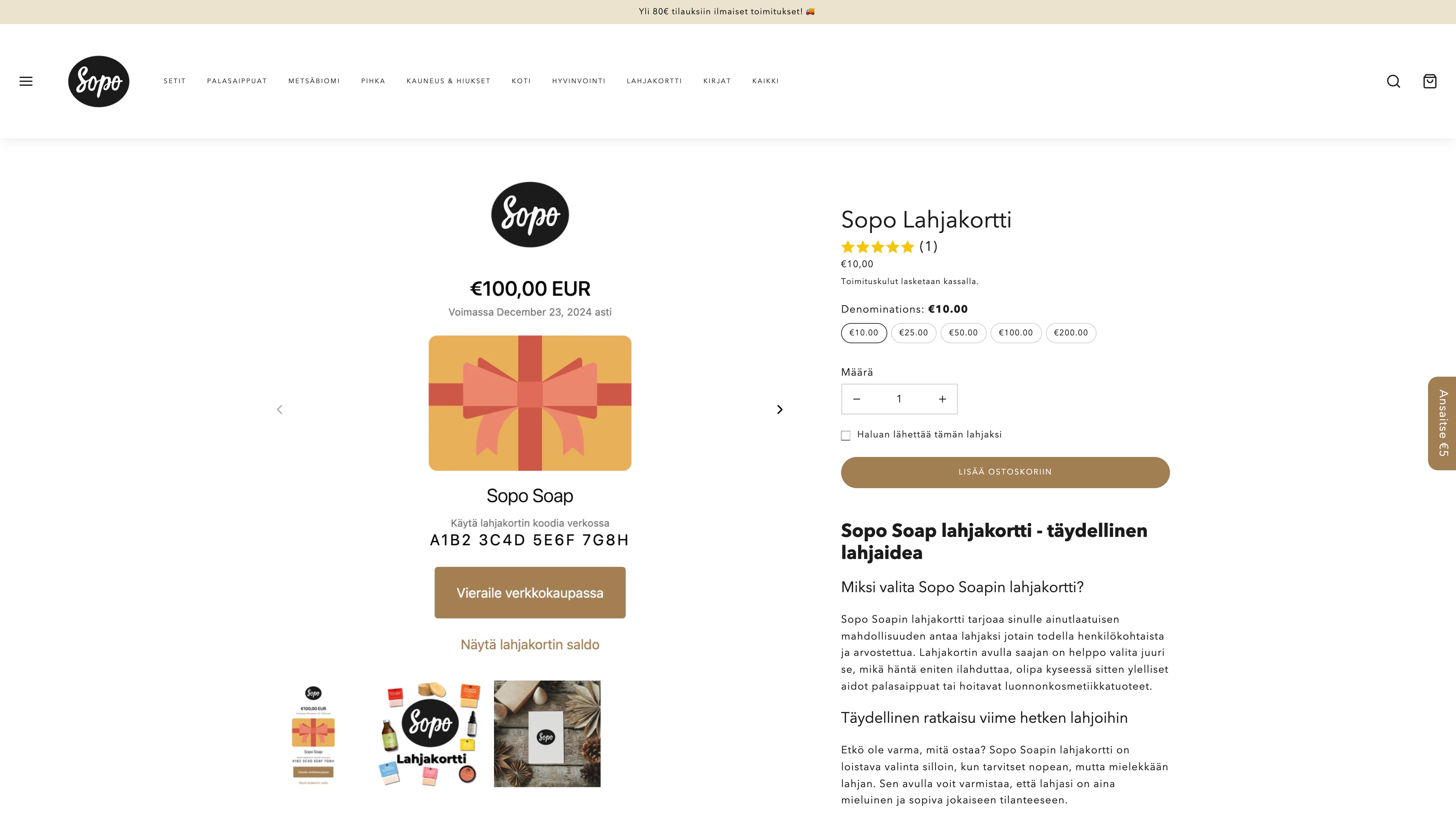 Soposoap e-commerce reform screenshot 3